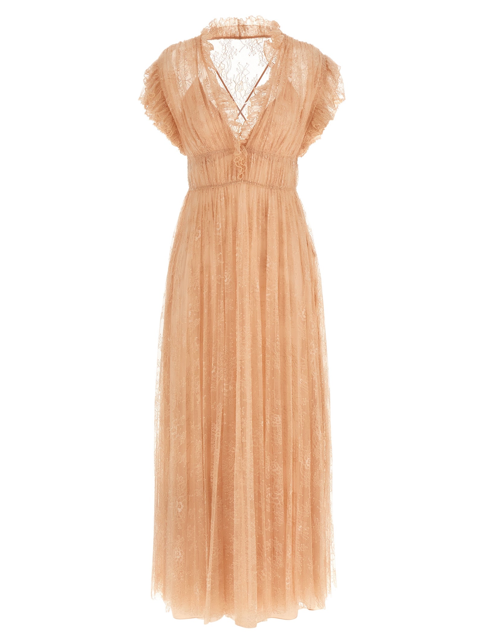 Alberta Ferretti Multicolor Polyamide Long Women's Dress