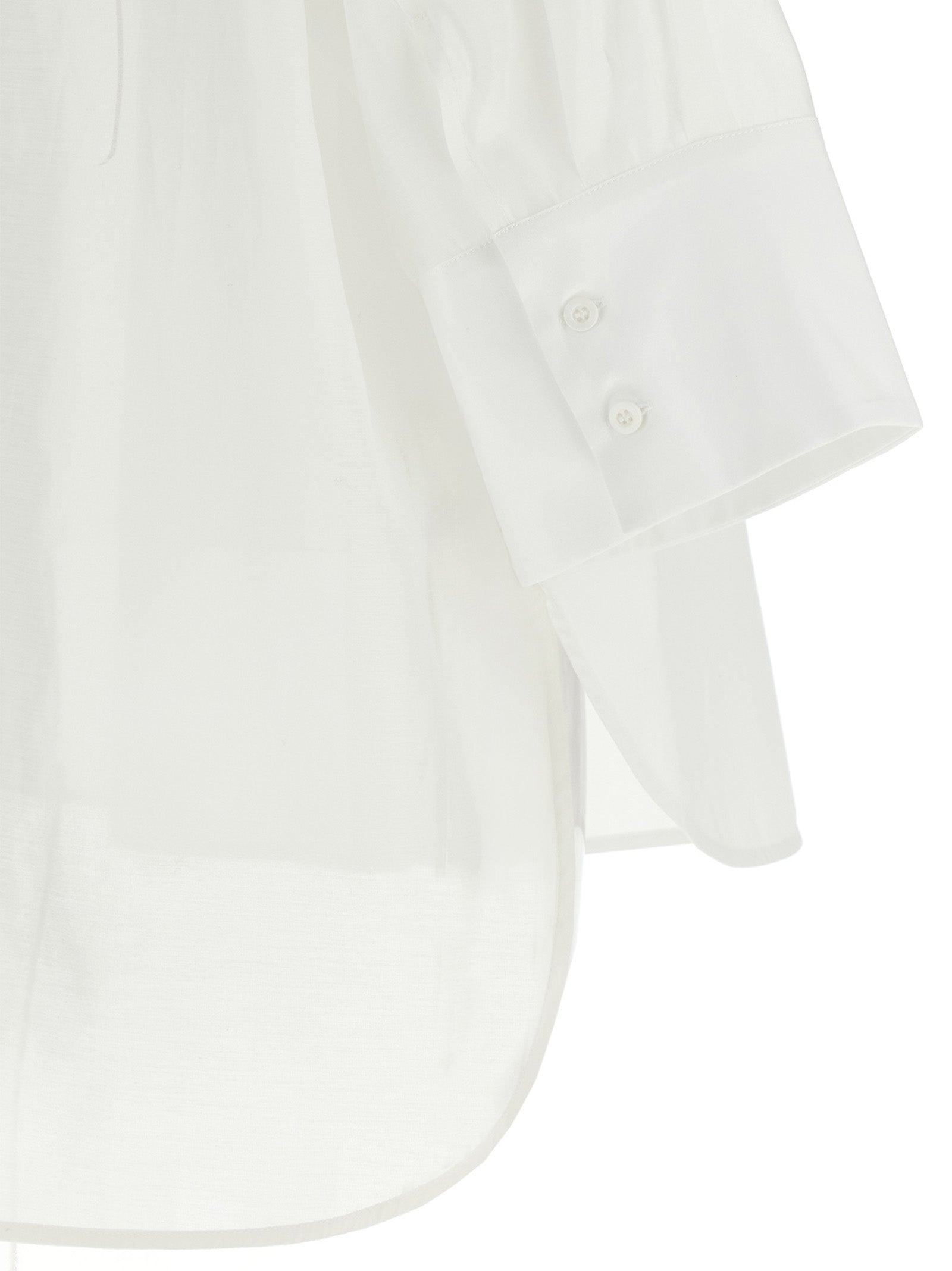 Peserico White Cotton Women's Blouse