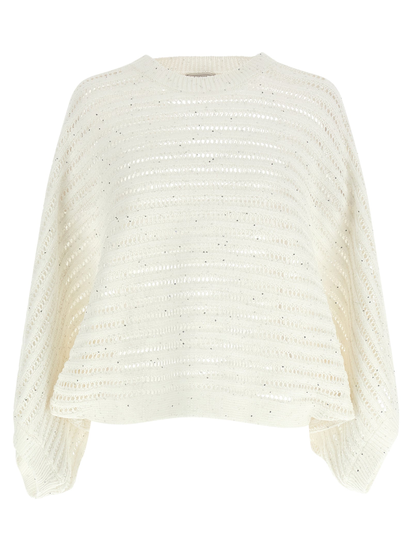 Peserico White Cotton Women's Cardigan