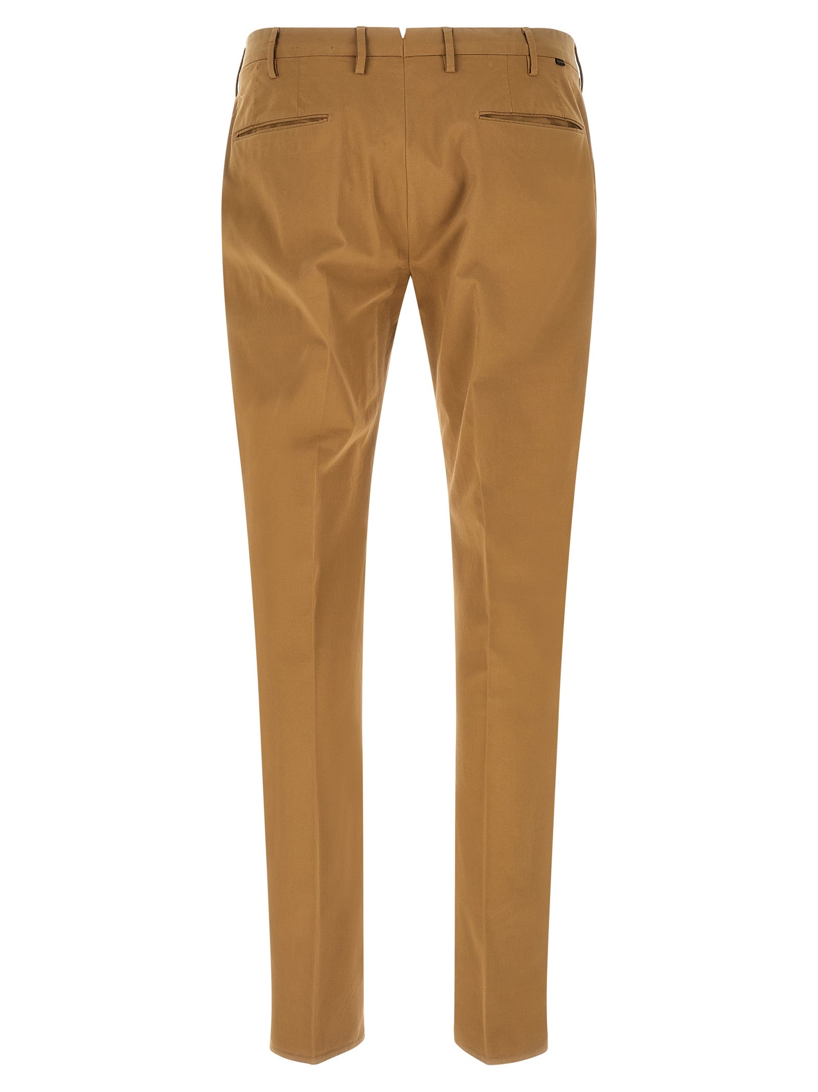 Incotex Brown Cotton Casual Men's Pants