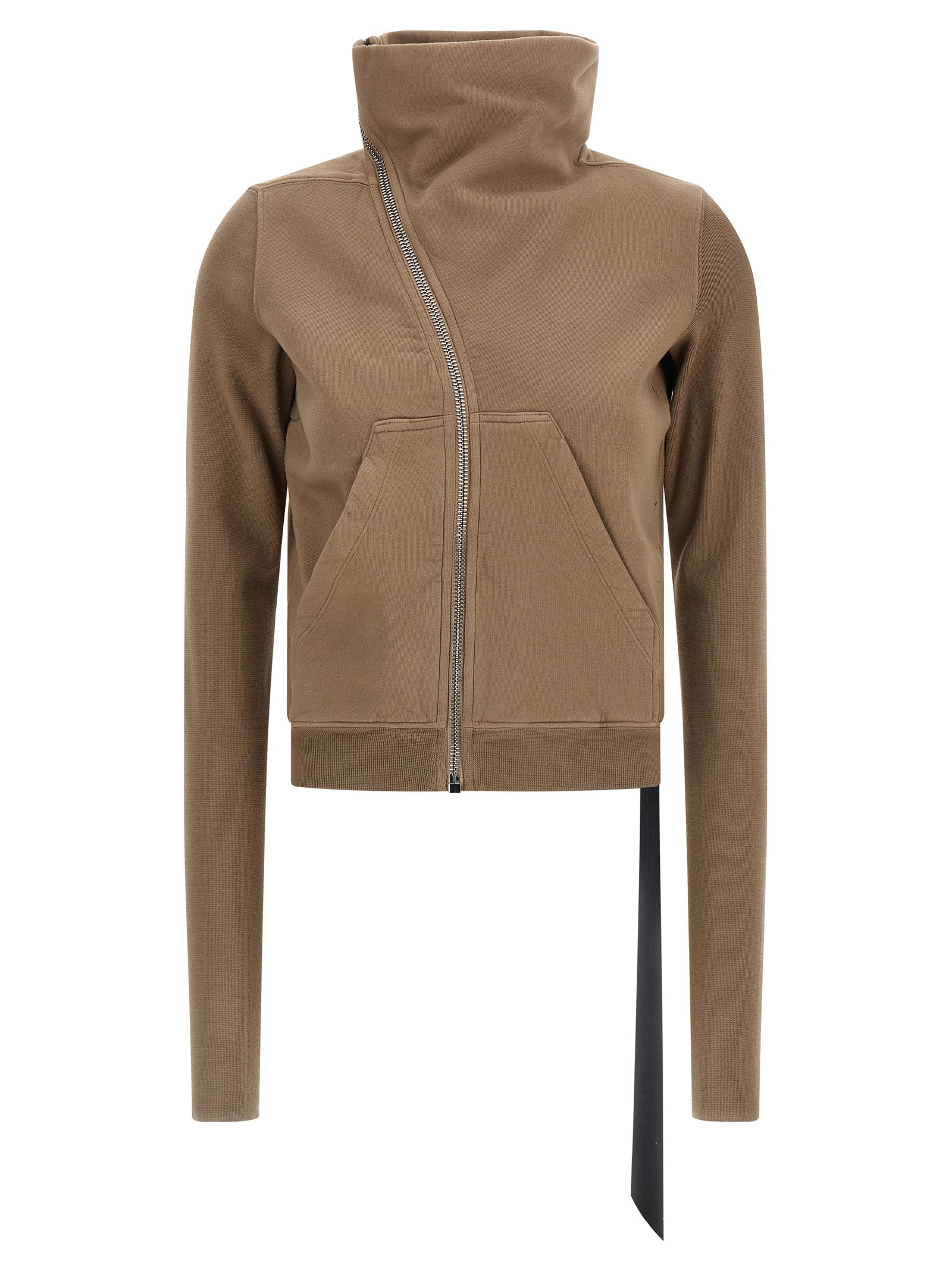 DRKSHDW Beige Cotton Women's Sweatshirt
