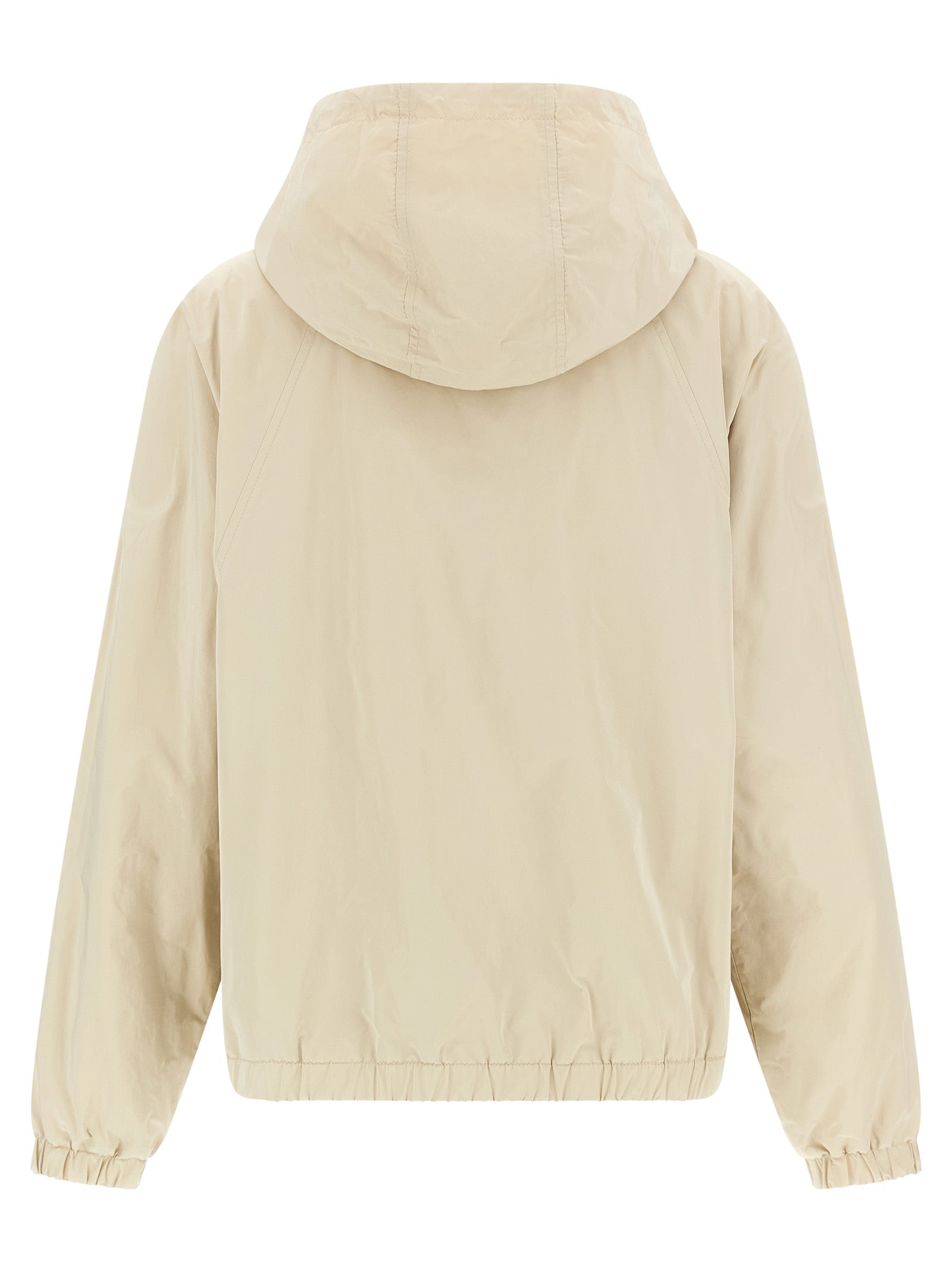 Peserico Beige Polyester Shell Women's Jacket