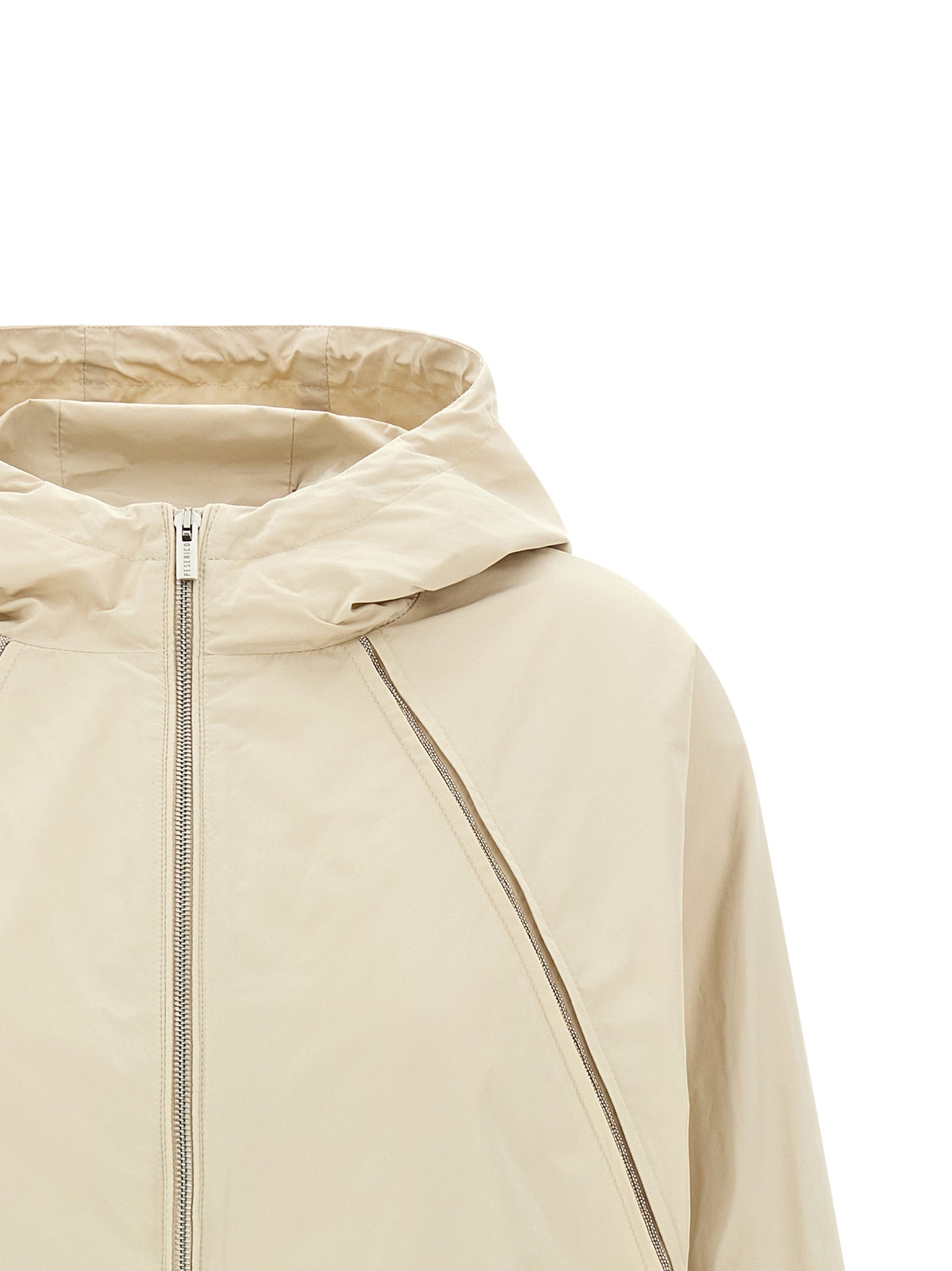 Peserico Beige Polyester Shell Women's Jacket
