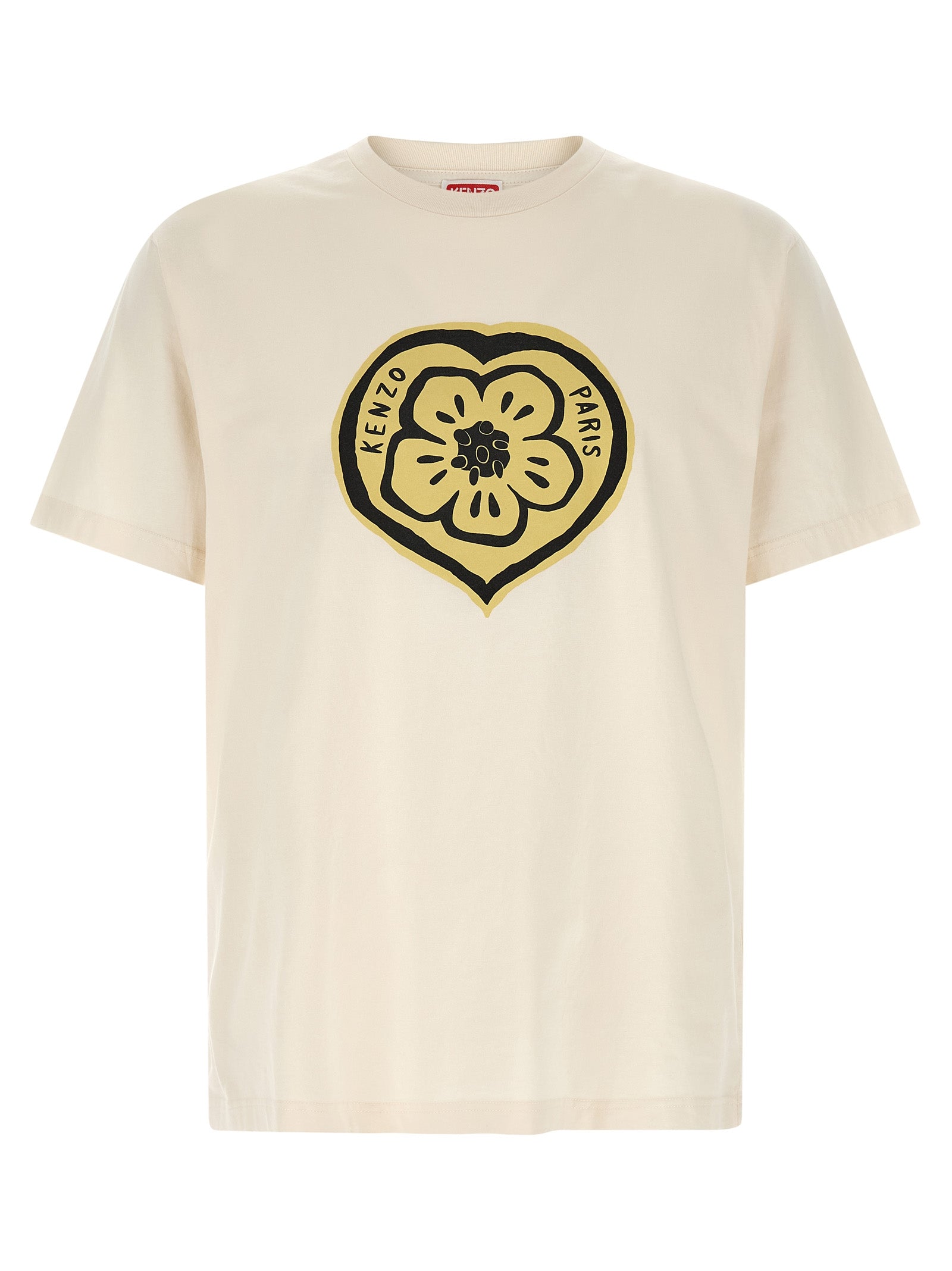 Kenzo Beige Cotton Men's T-Shirt