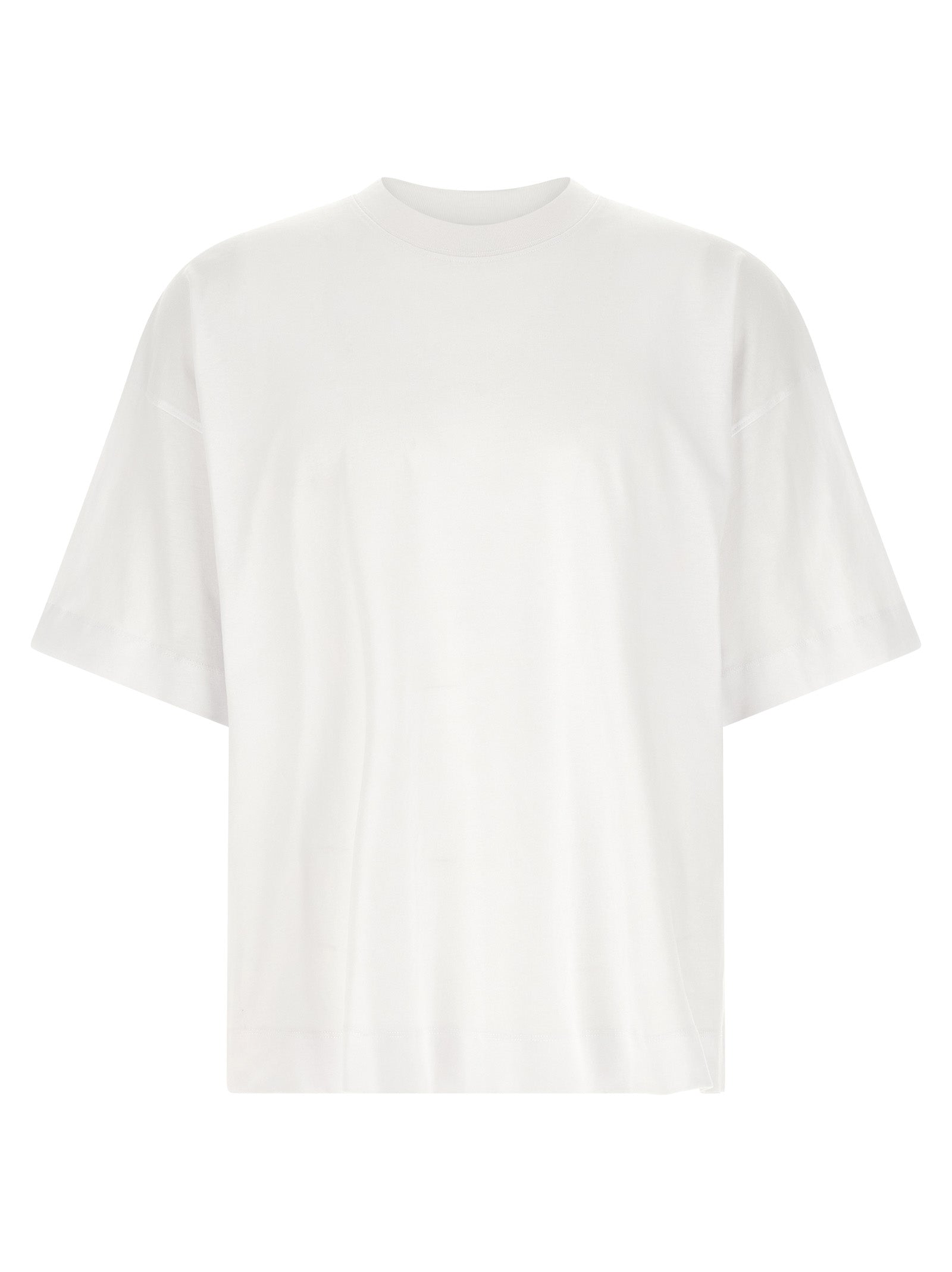 Dries Van Noten White Cotton Men's T-Shirt