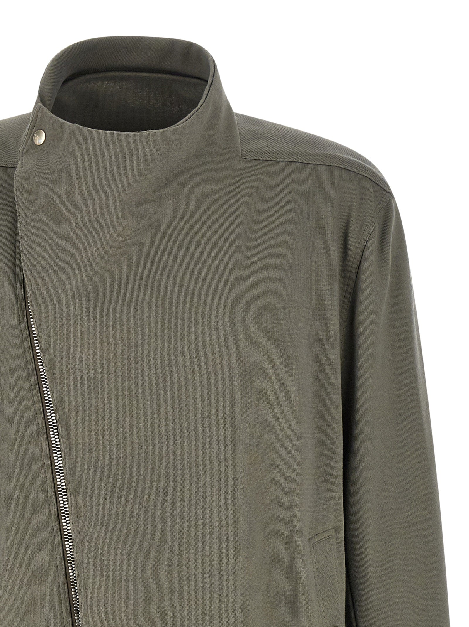 Rick Owens Gray Cotton Men's Sweatshirt