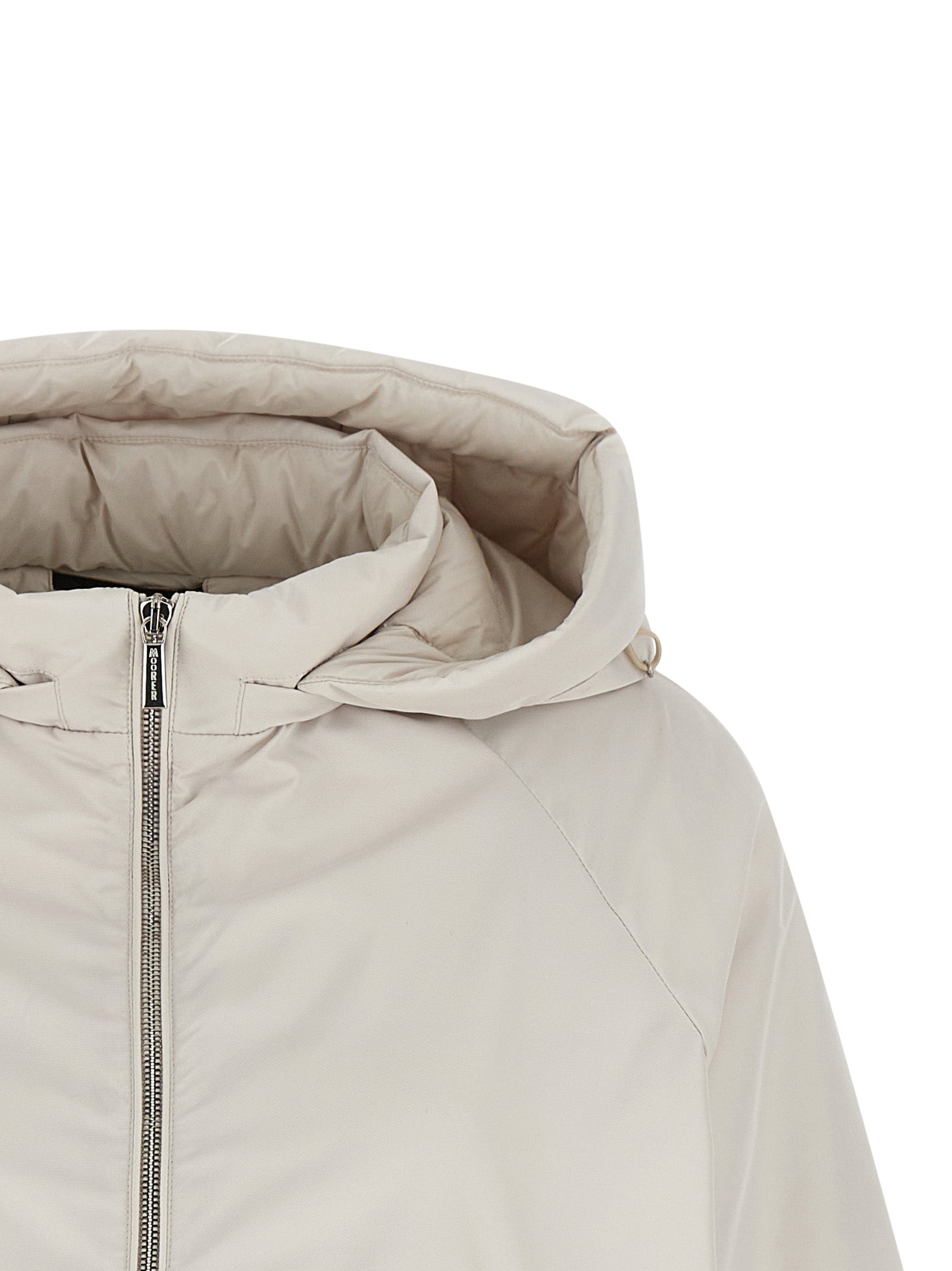 MooRER Beige Polyester Shell Women's Jacket