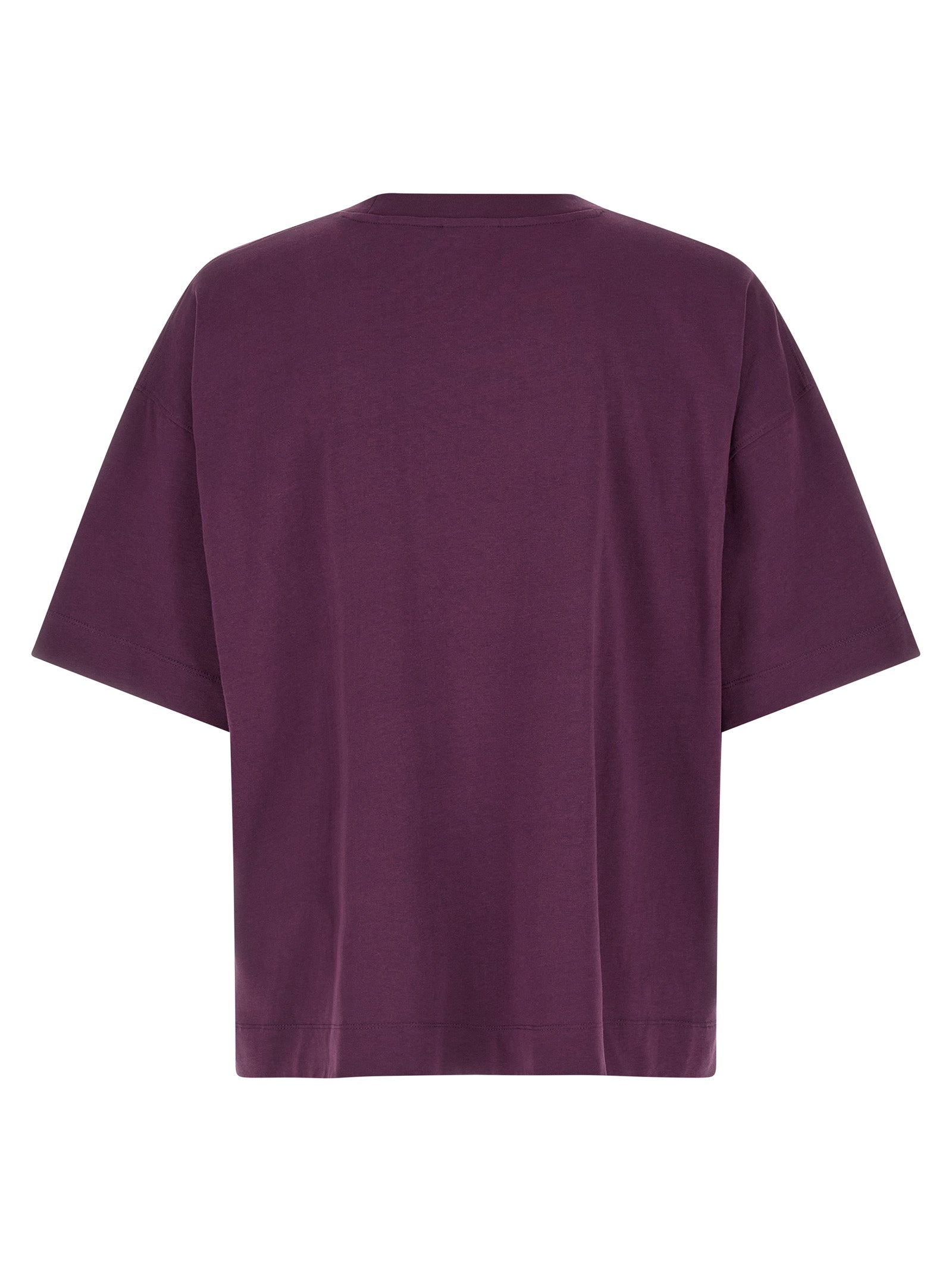 Dries Van Noten Purple Cotton Men's T-Shirt