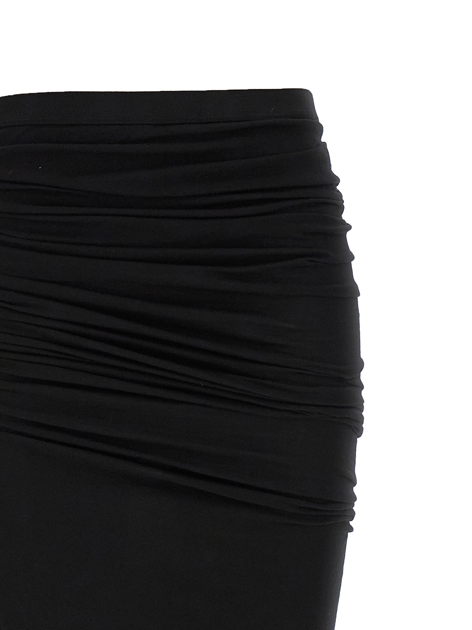 DRKSHDW Black Cotton Mini Women's Skirt