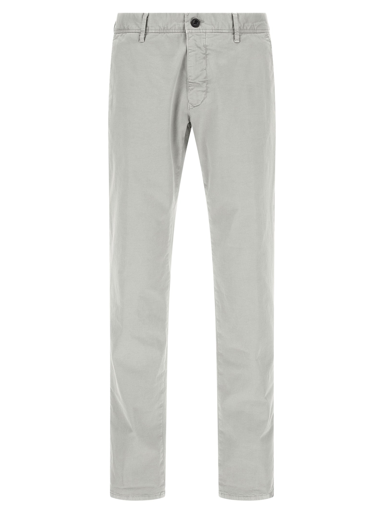 Incotex Gray Cotton Casual Men's Pants