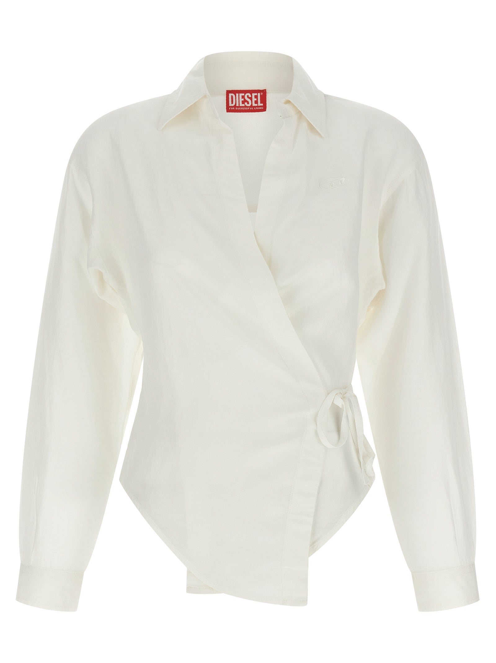 Diesel White Modal Women's Blouse