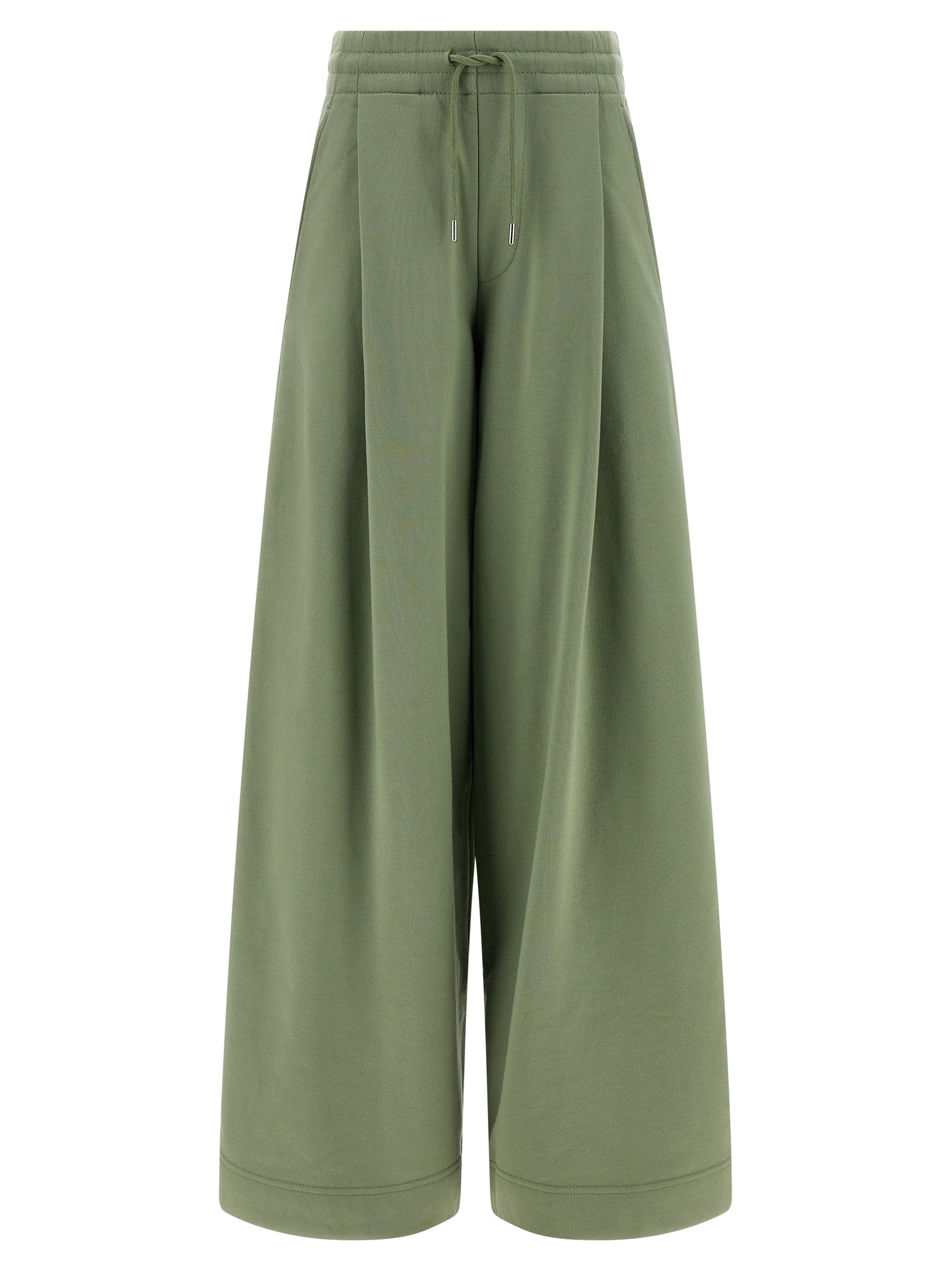 Dries Van Noten Bicolor Cotton Casual Women's Pants