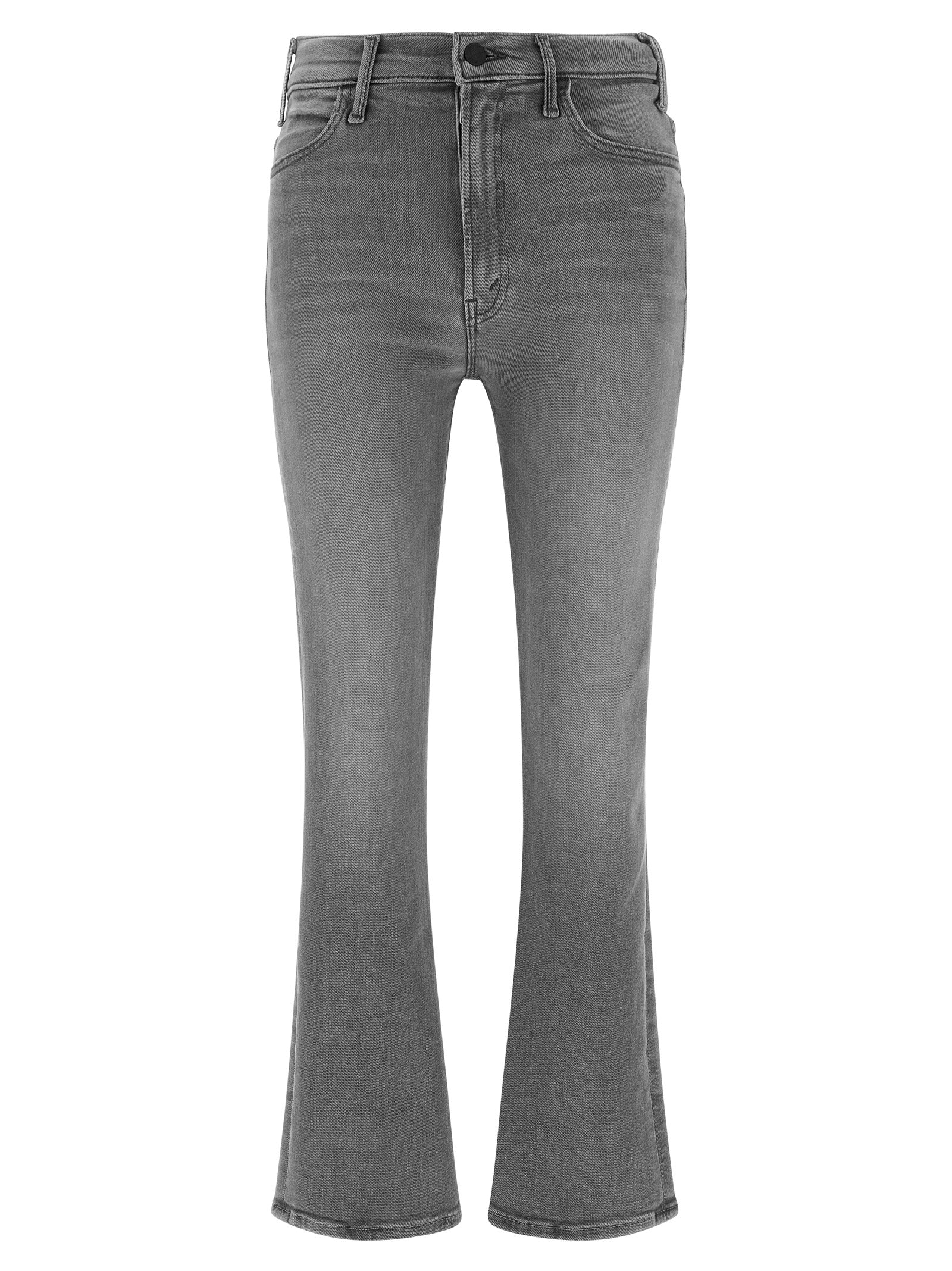 Mother Denim Gray Cotton Skinny Women's Jeans