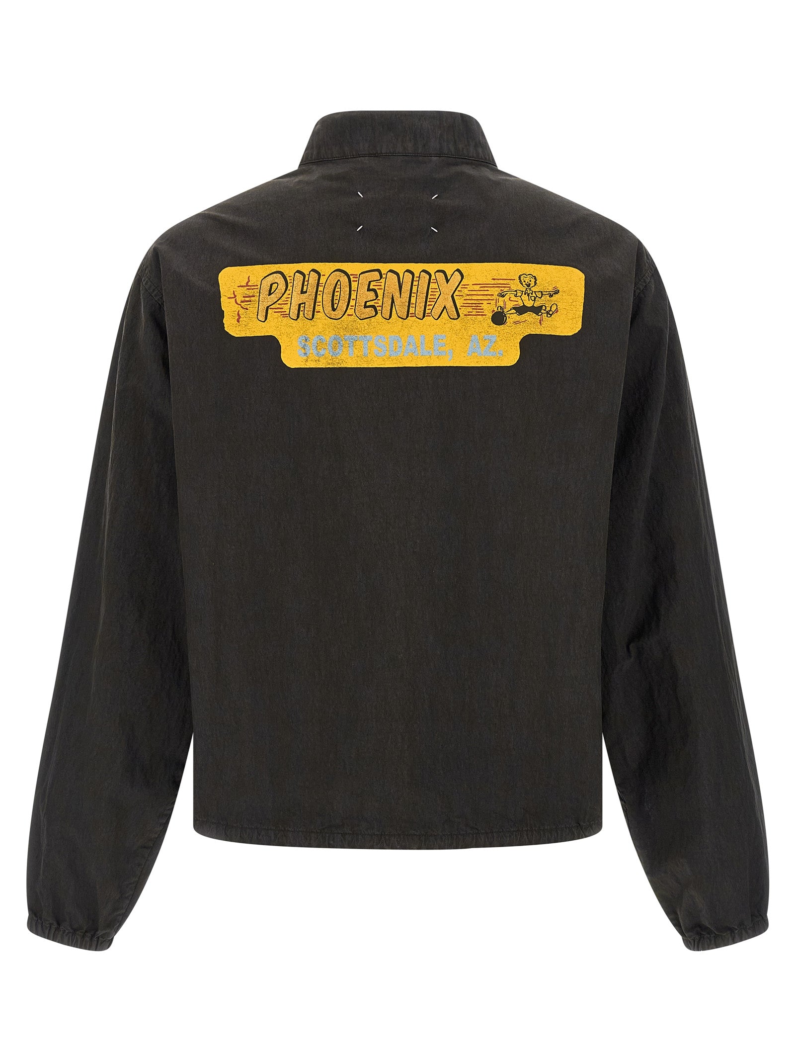 Maison Margiela Gray Cotton Shell Men's Jacket