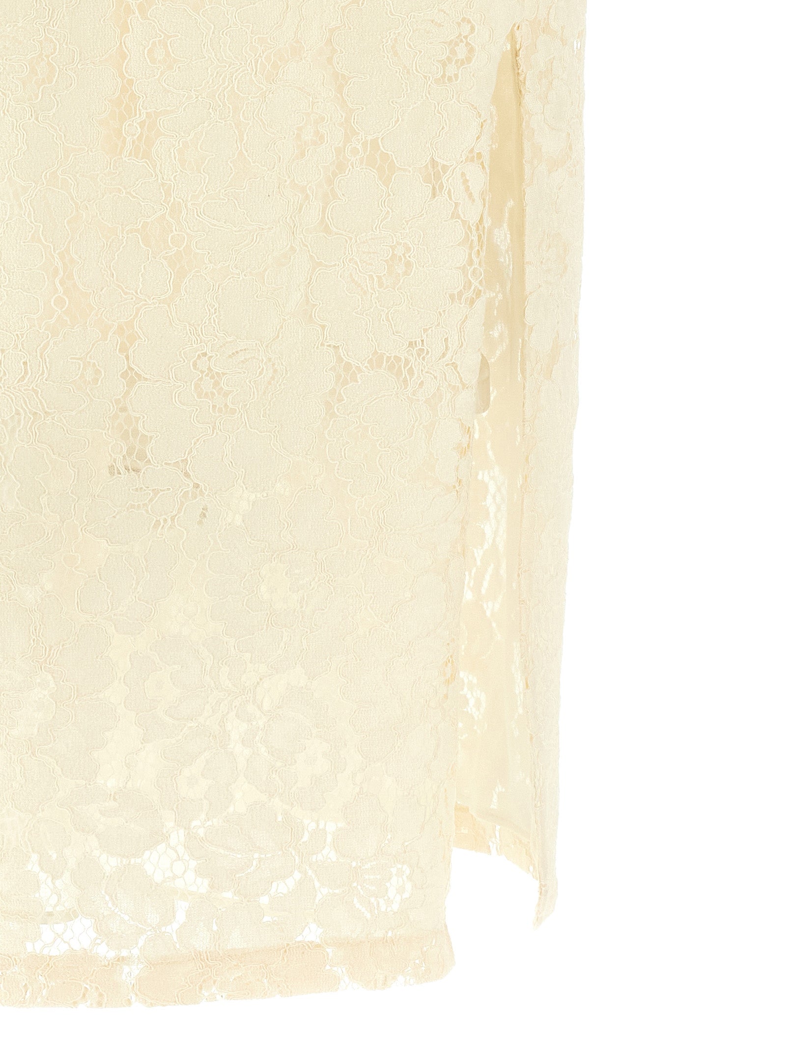 PINKO White Cotton Midi Women's Dress