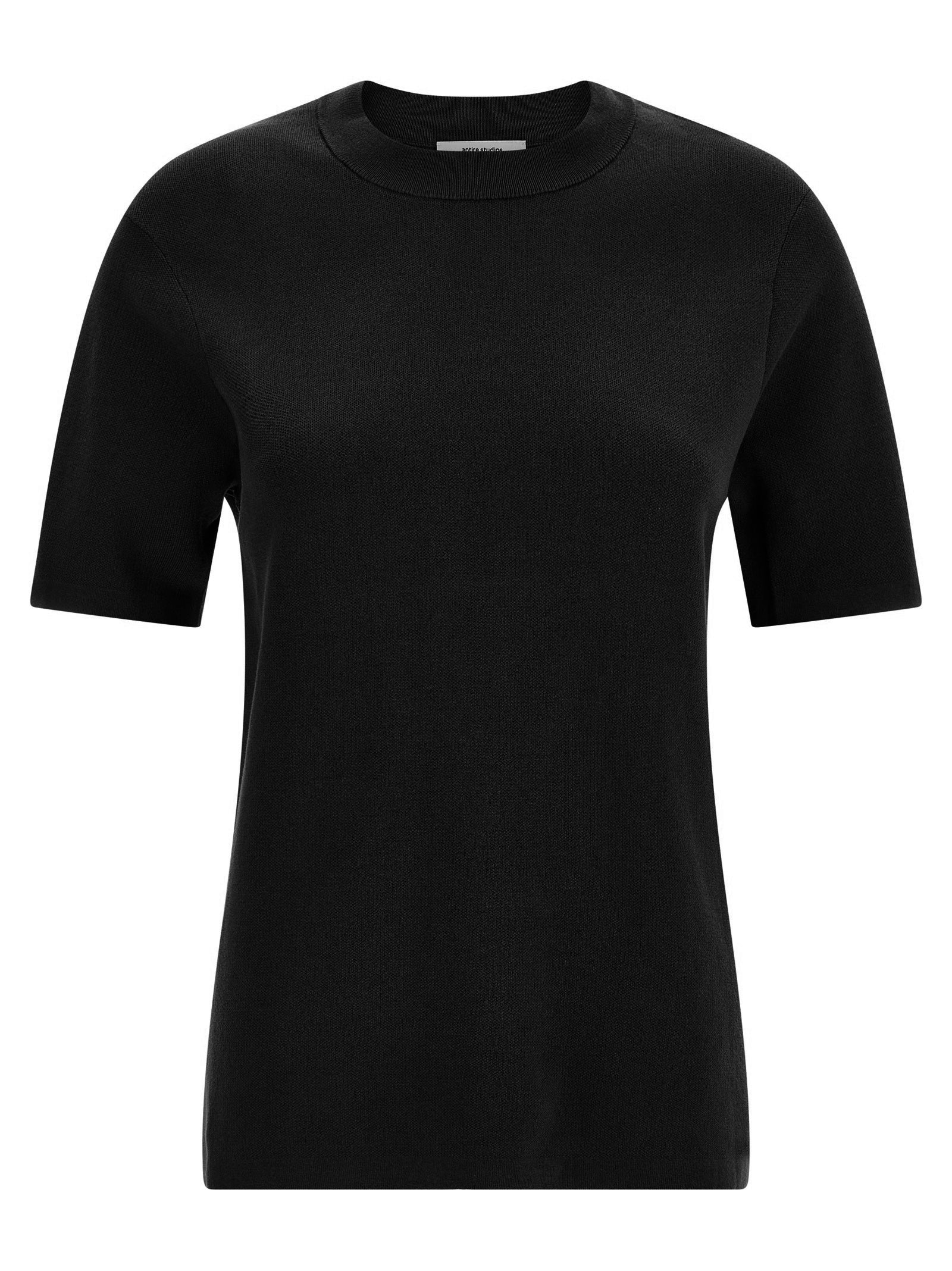 Entire Studios Black Cotton Women's T-Shirt