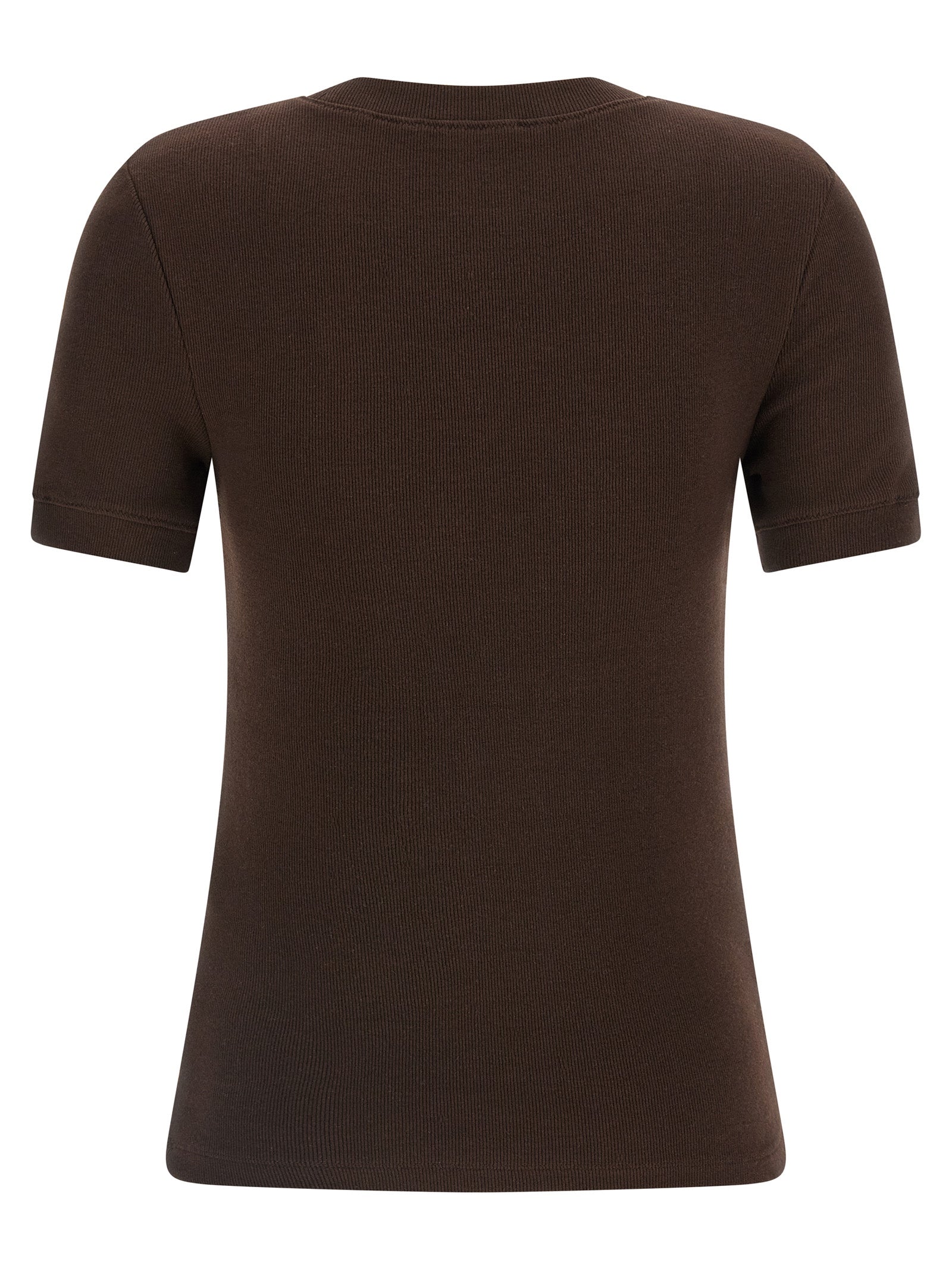 Entire Studios Brown Cotton Women's T-Shirt