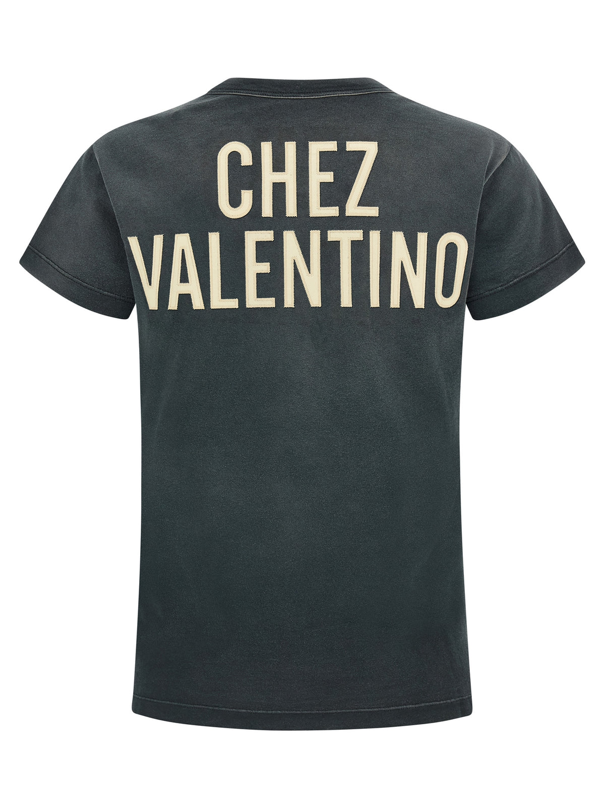 Valentino Garavani Gray Cotton Women's T-Shirt