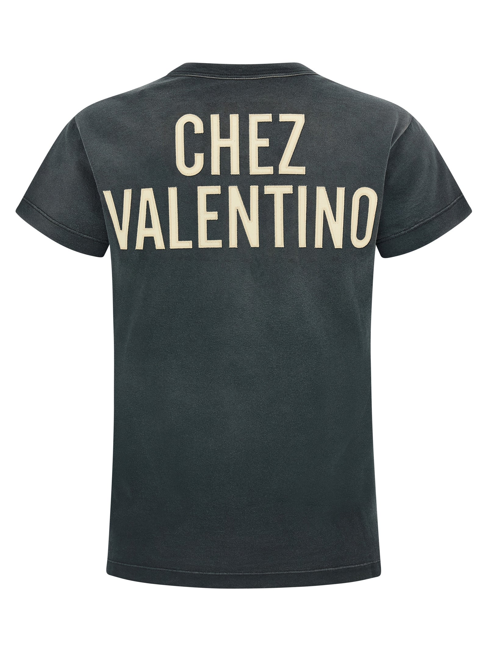 Valentino Garavani Gray Cotton Women's T-Shirt