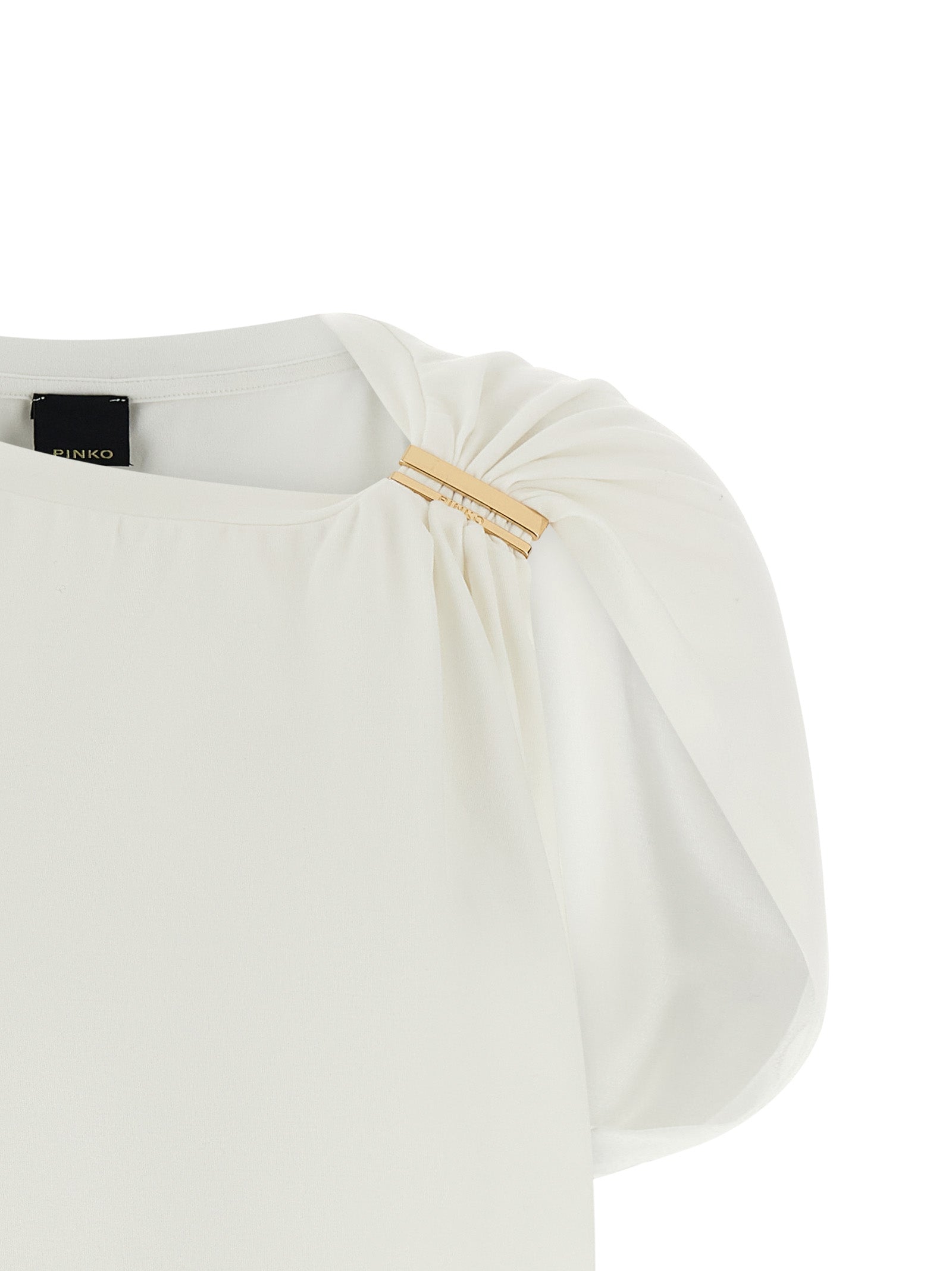 PINKO White Cotton Women's T-Shirt