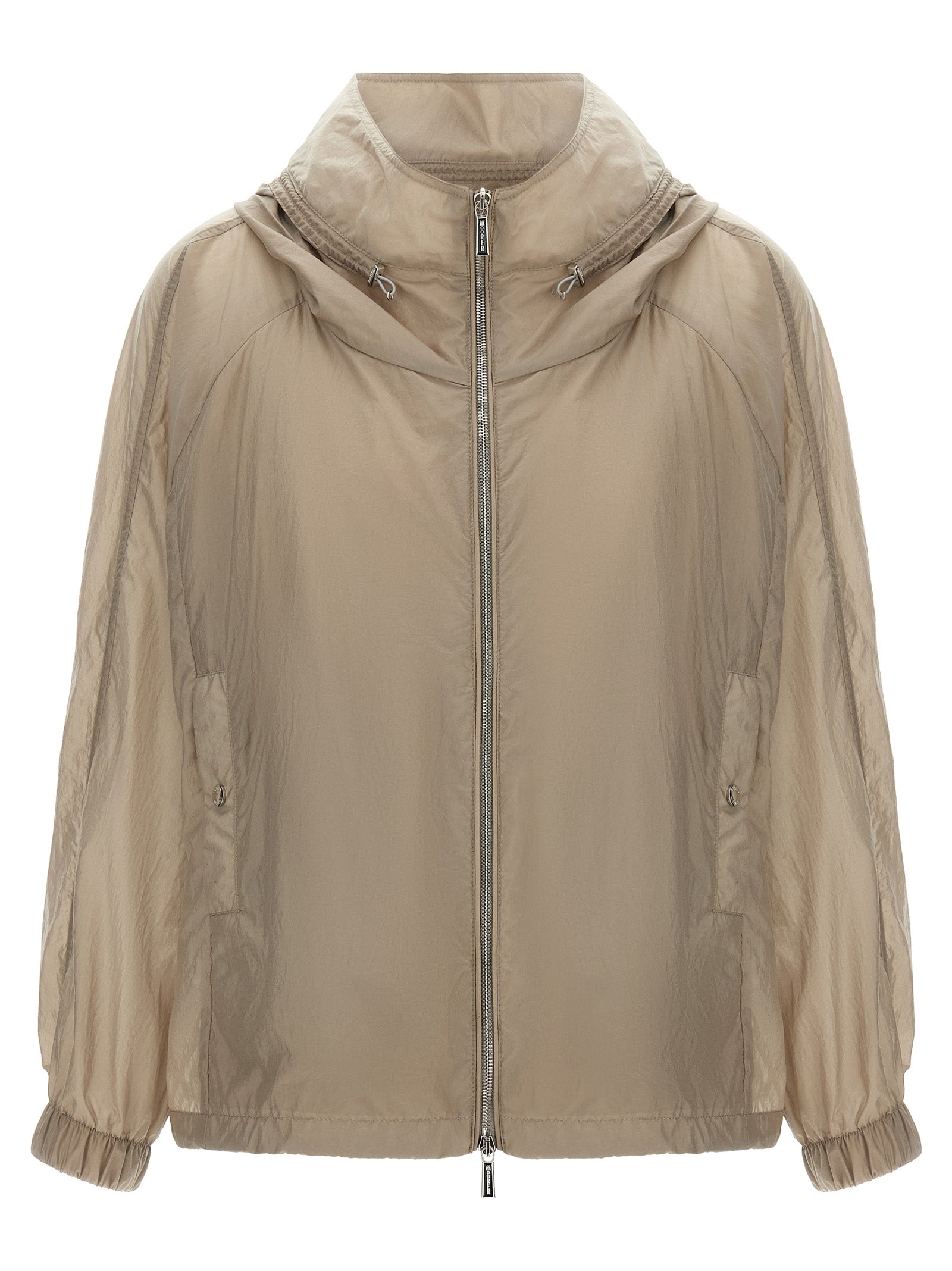 MooRER Beige Polyester Shell Women's Jacket