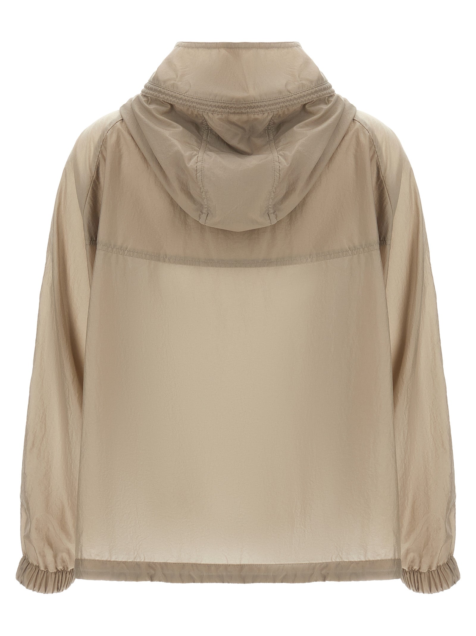 MooRER Beige Polyester Shell Women's Jacket