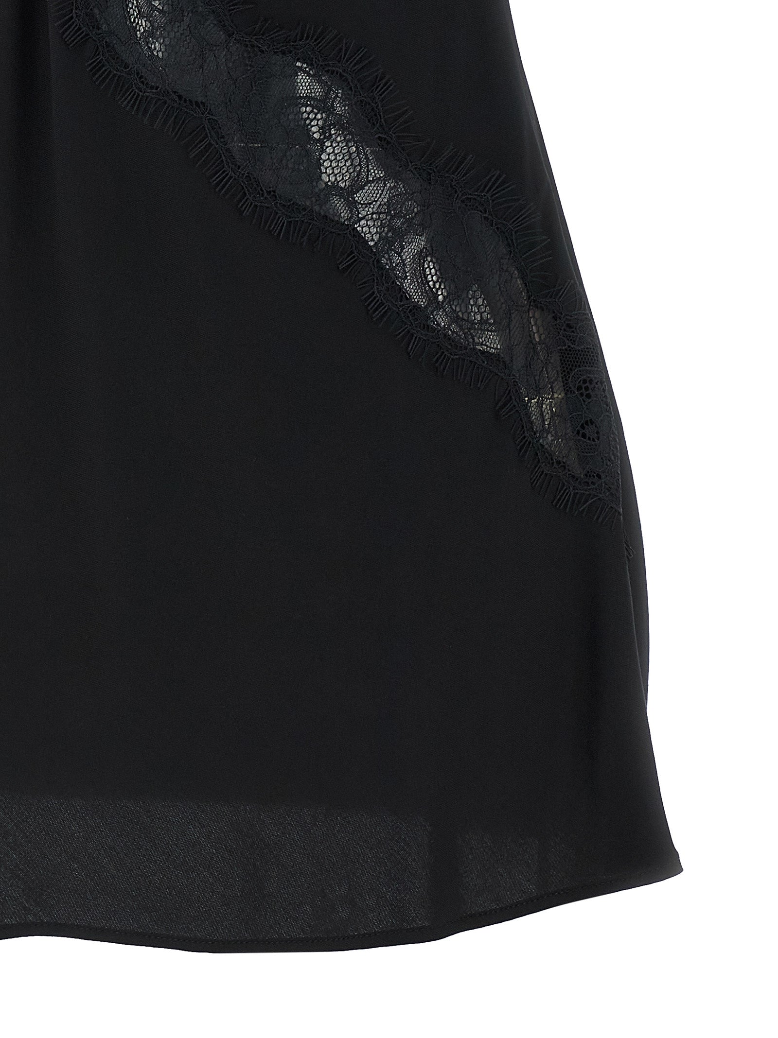 PINKO Black Viscose Sleeveles Women's T-Shirt