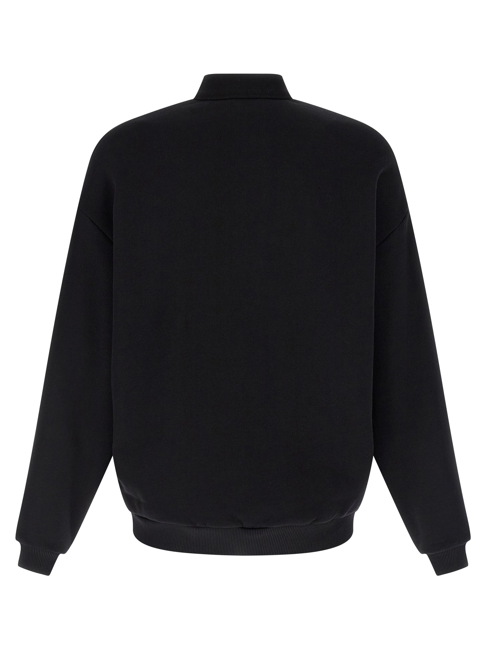 Autry Black Cotton Men's Sweatshirt