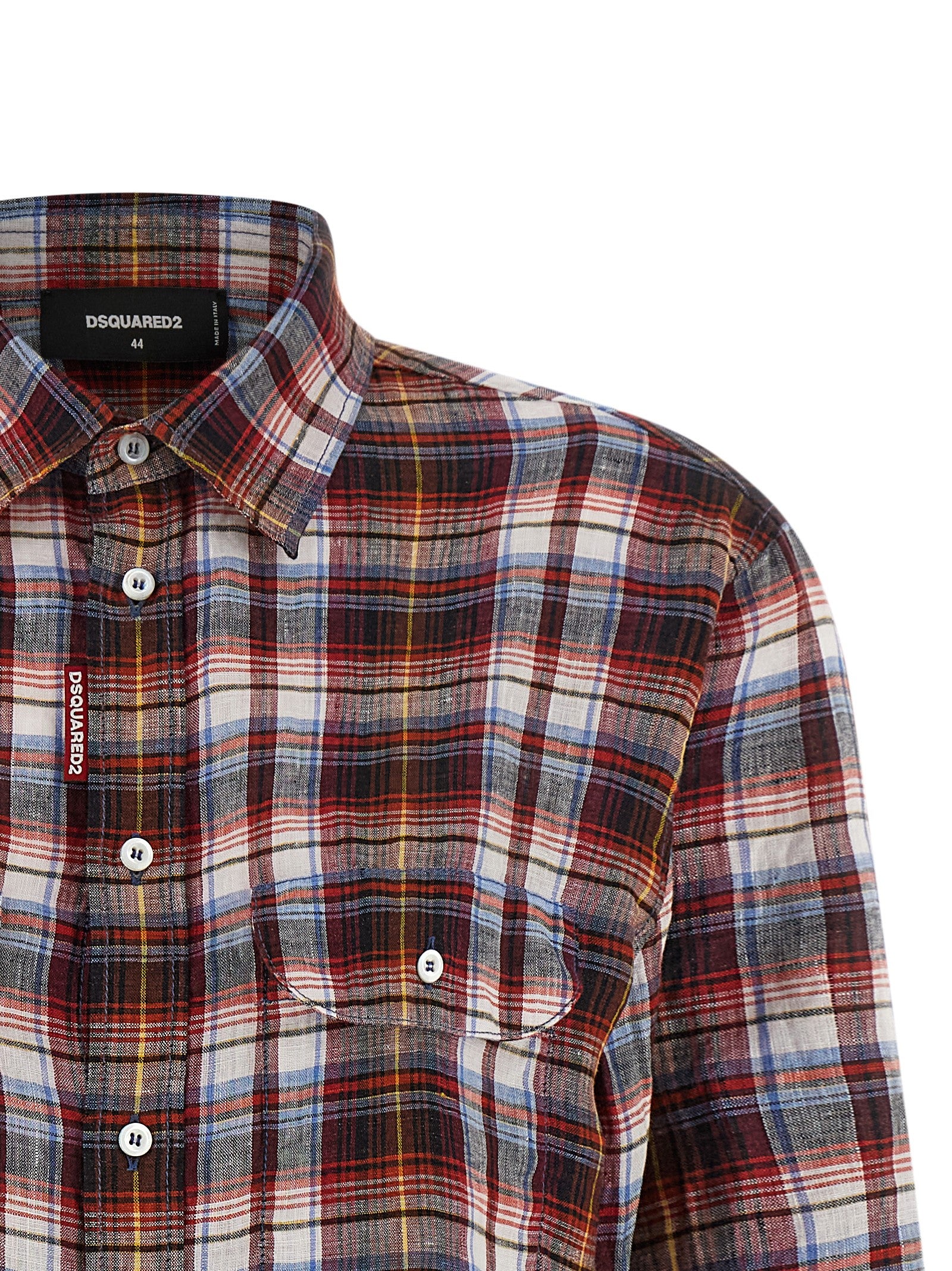 Dsquared² Multicolor Linen Women's Blouse