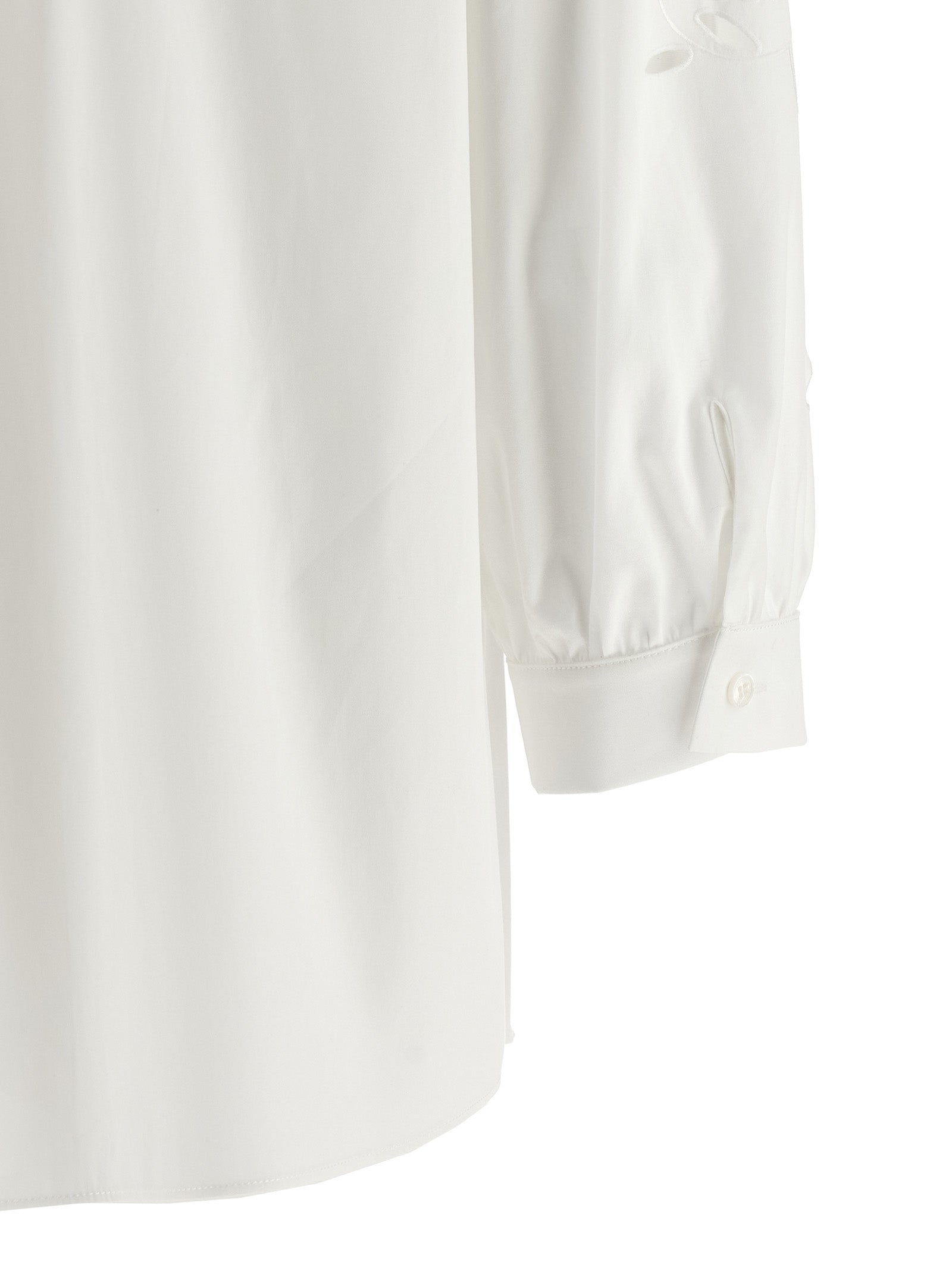 Valentino Garavani White Cotton Women's Blouse