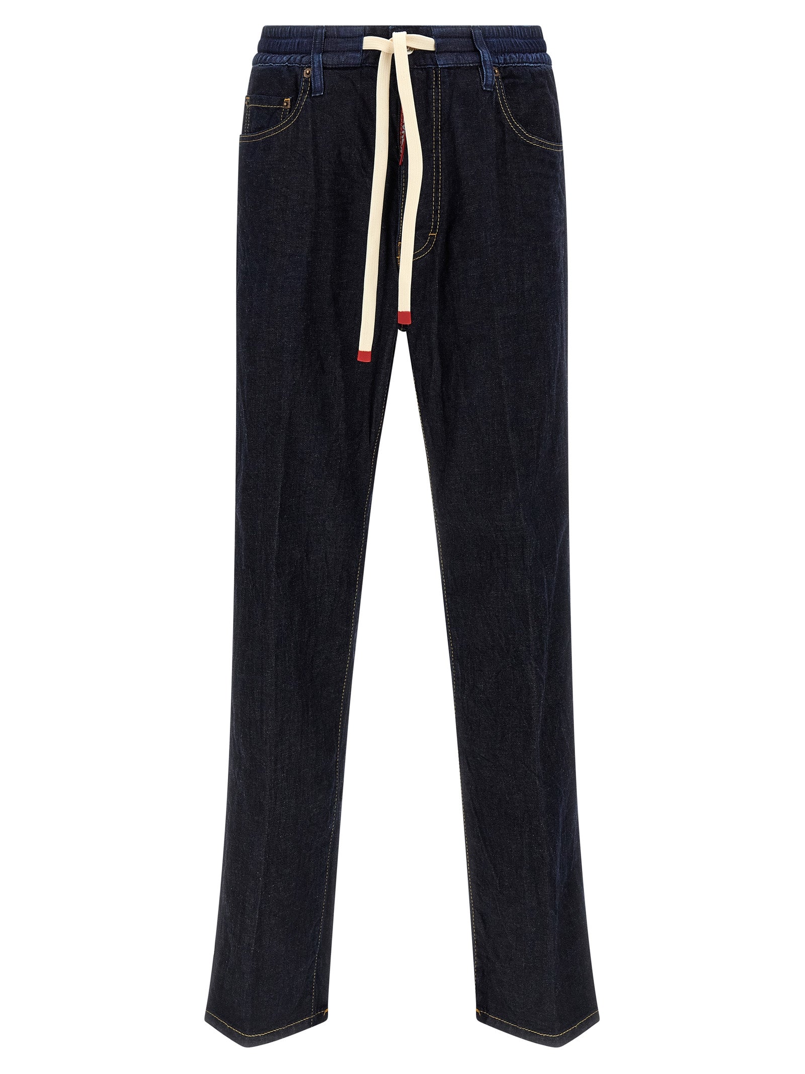 Dsquared² Blue Cotton Straight-Leg Men's Jeans