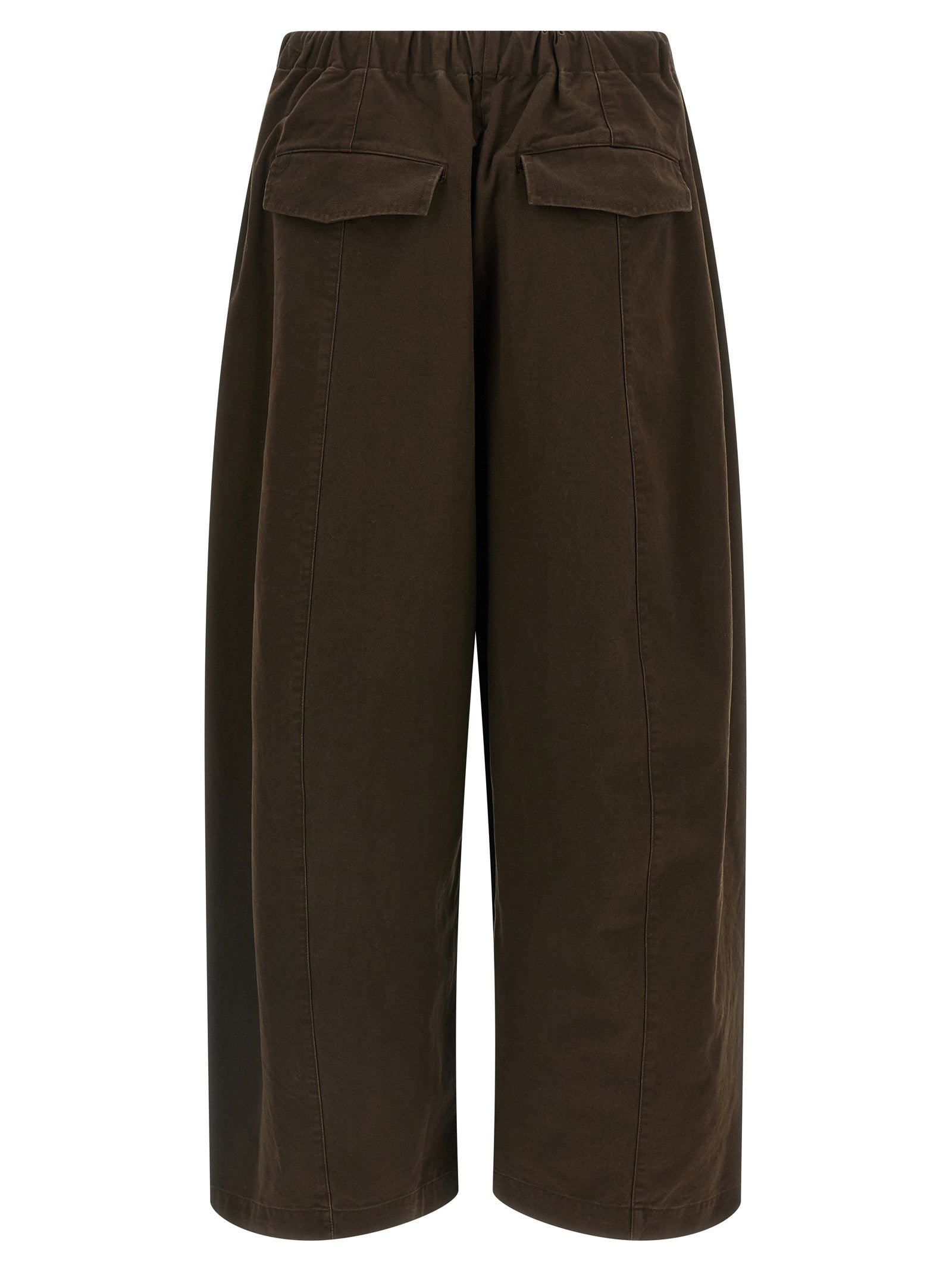 Entire Studios Brown Cotton Casual Women's Pants