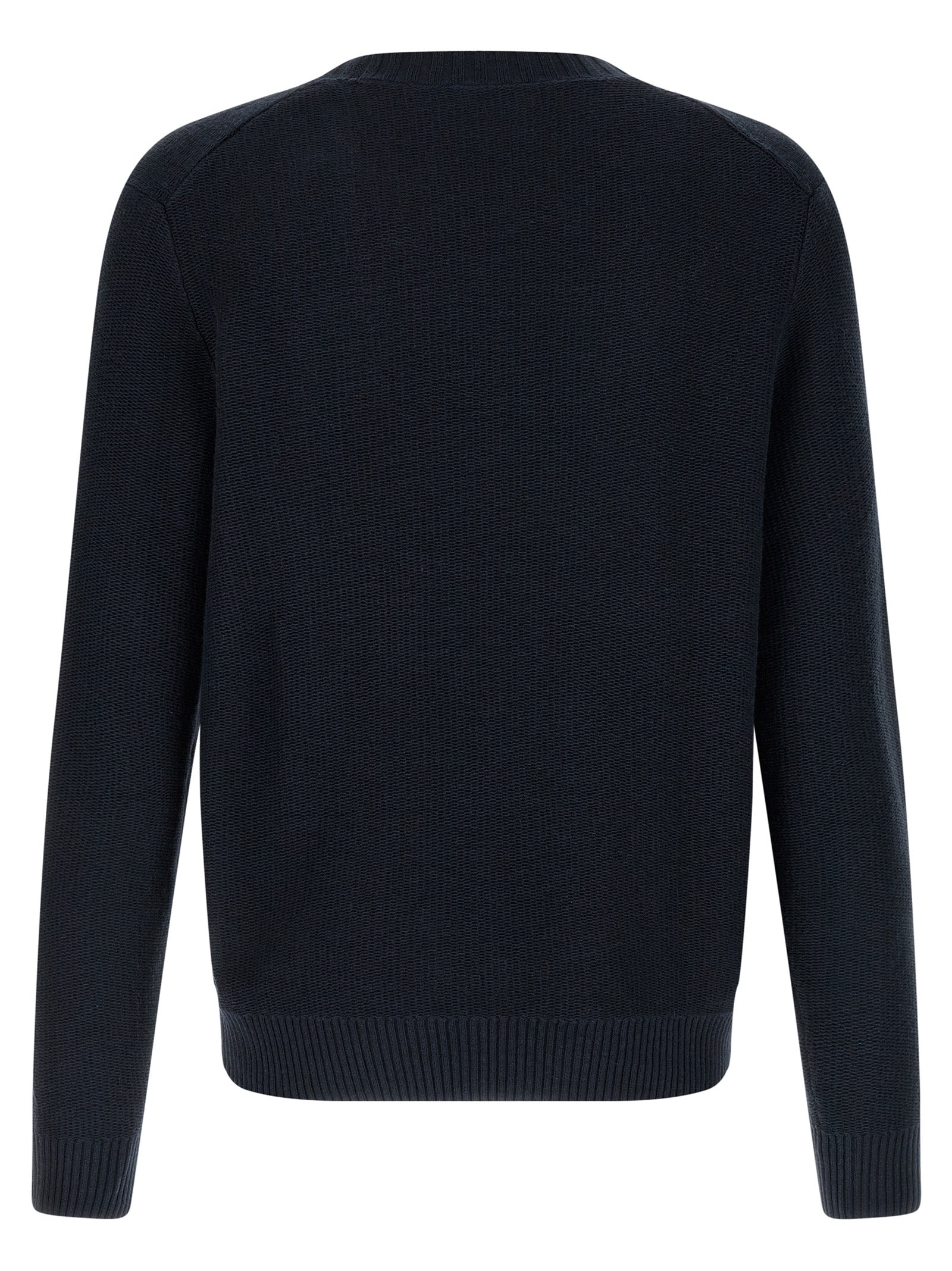 Ballantyne Blue Cotton Men's Cardigan