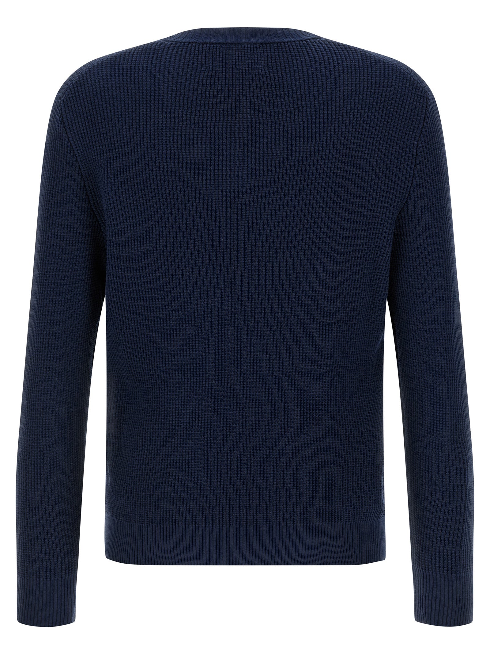 Ballantyne Blue Cotton Men's Cardigan
