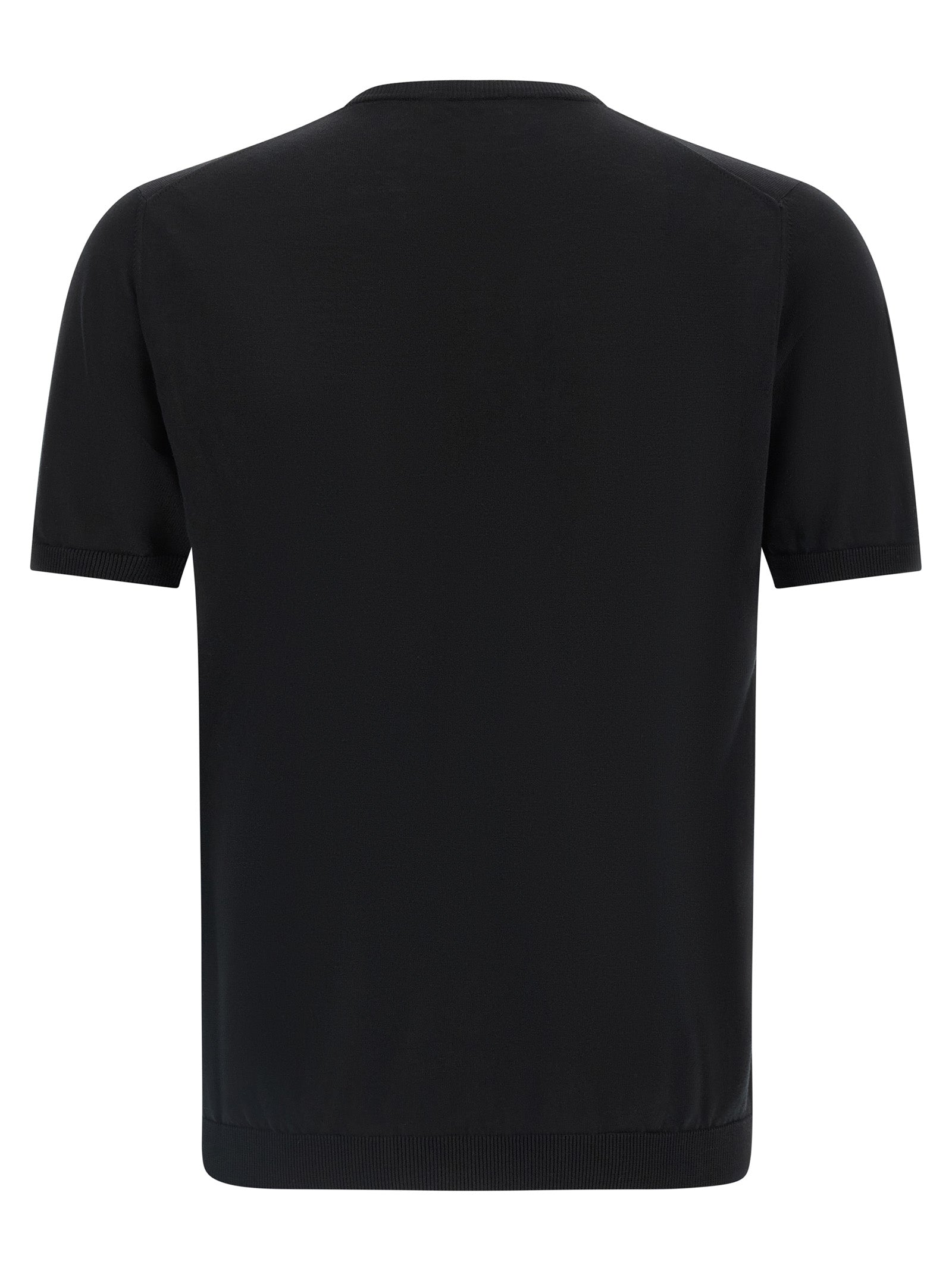 Roberto Collina Black Cotton Men's Cardigan