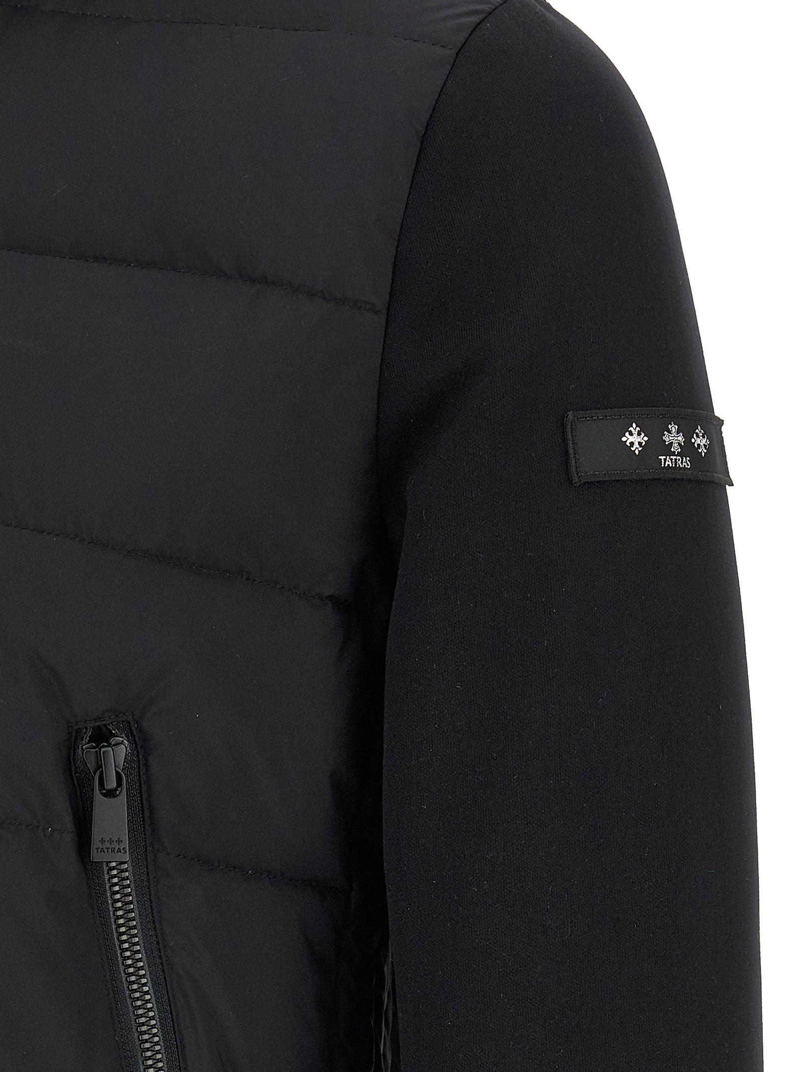 Tatras Black Nylon Full-Length Men's Jacket