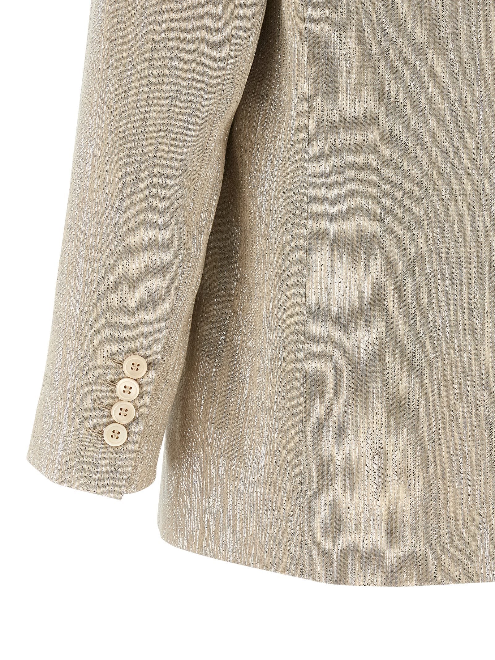 Peserico Beige Viscose Women's Blazer