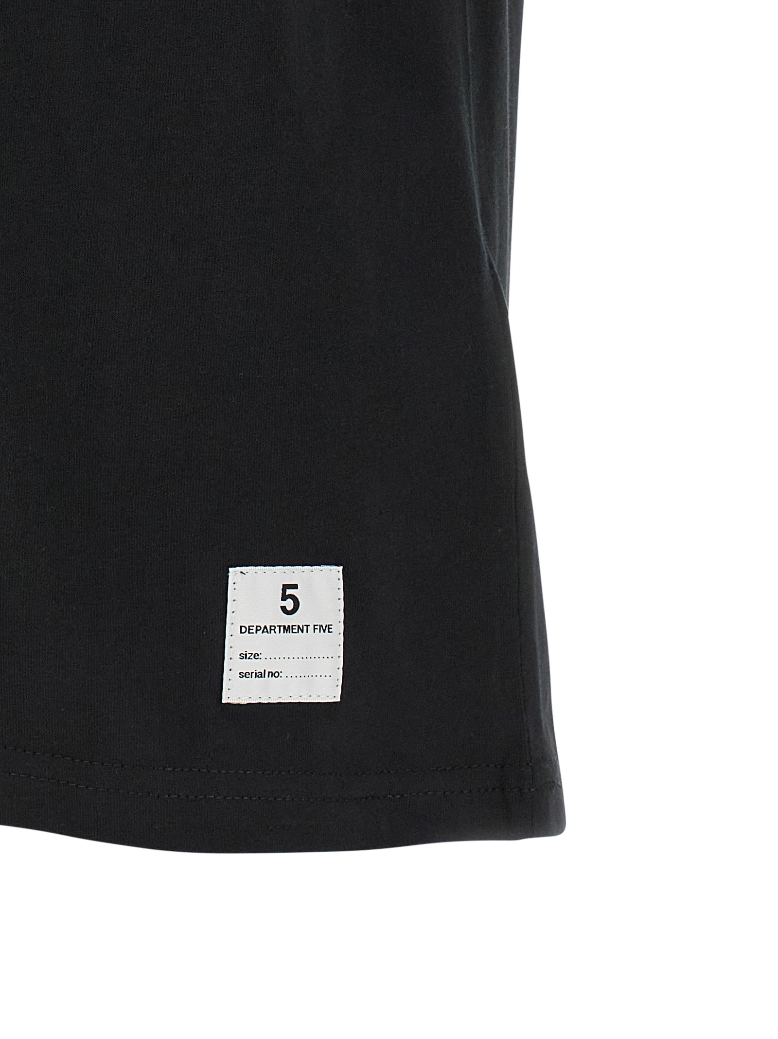 Department 5 Black Organic Cotton Men's T-Shirt