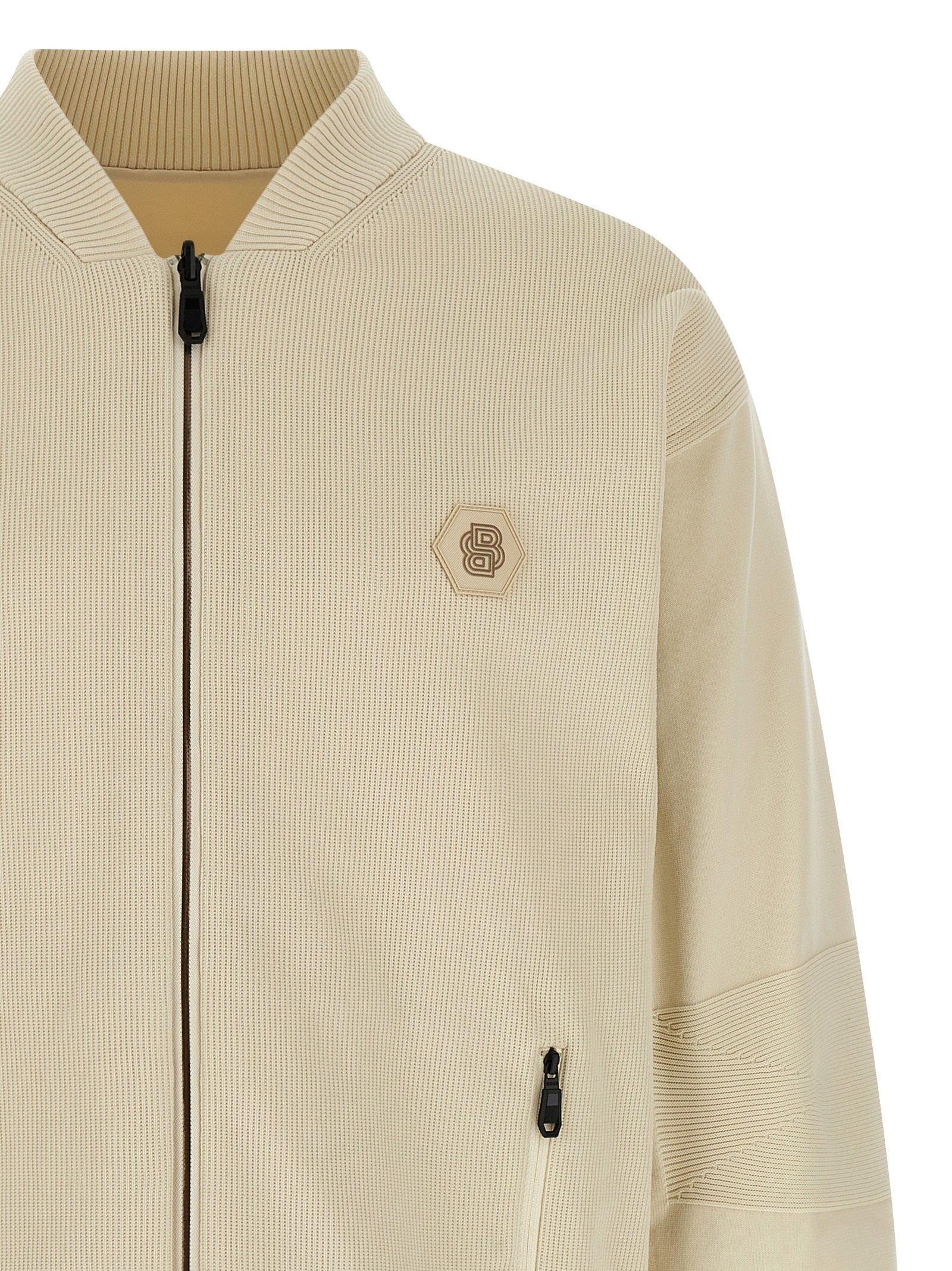 Hugo Boss Beige Polyamide Men's Bomber