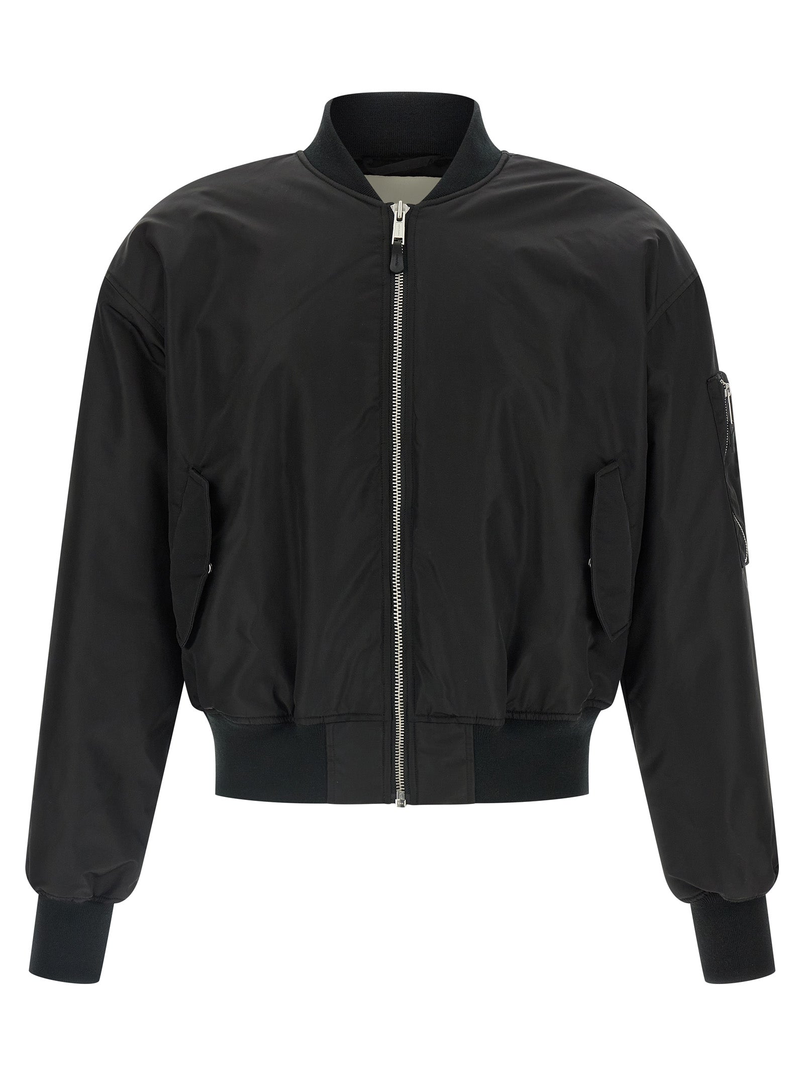 Entire Studios Black Nylon Men's Bomber