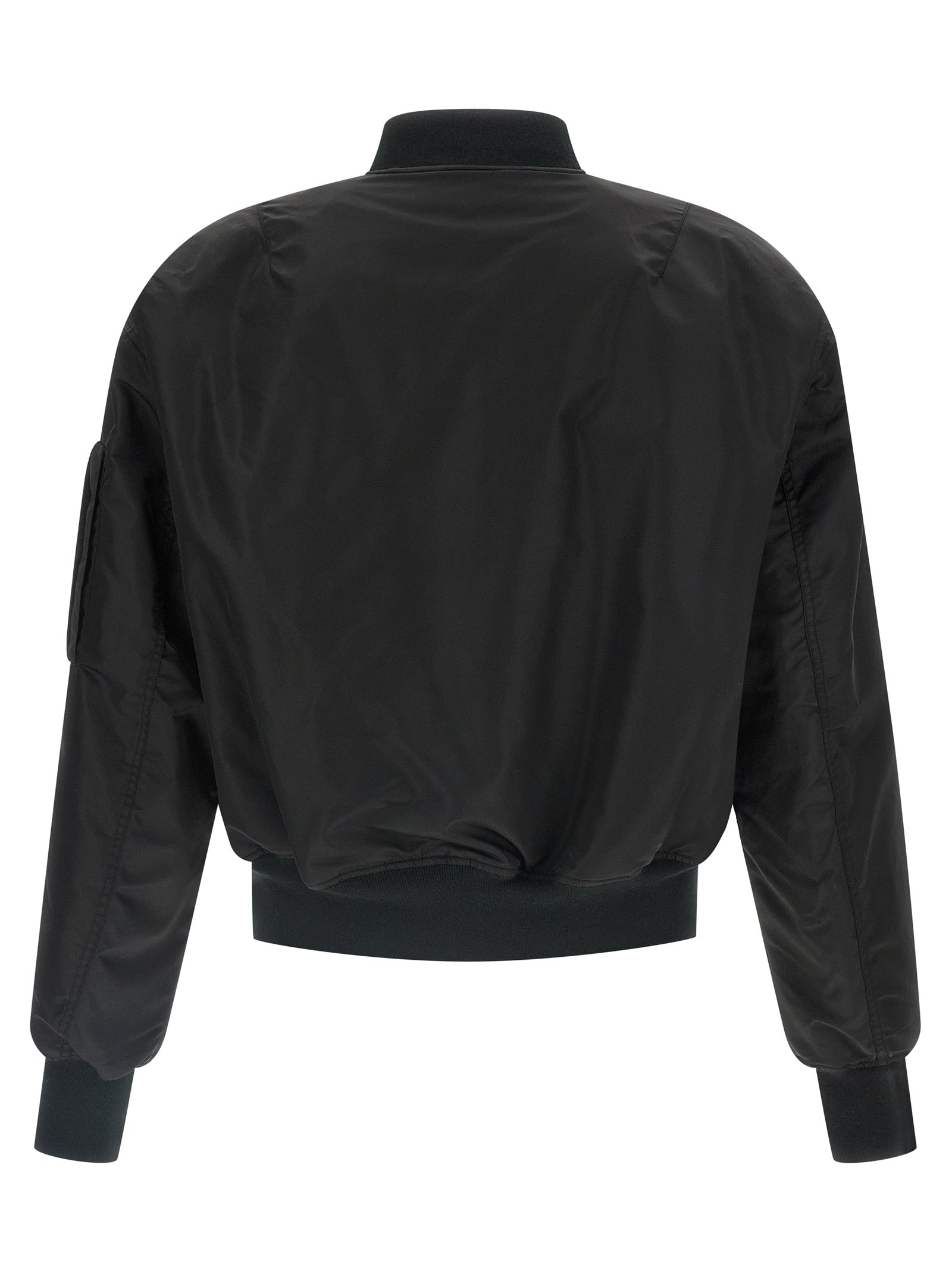 Entire Studios Black Nylon Men's Bomber