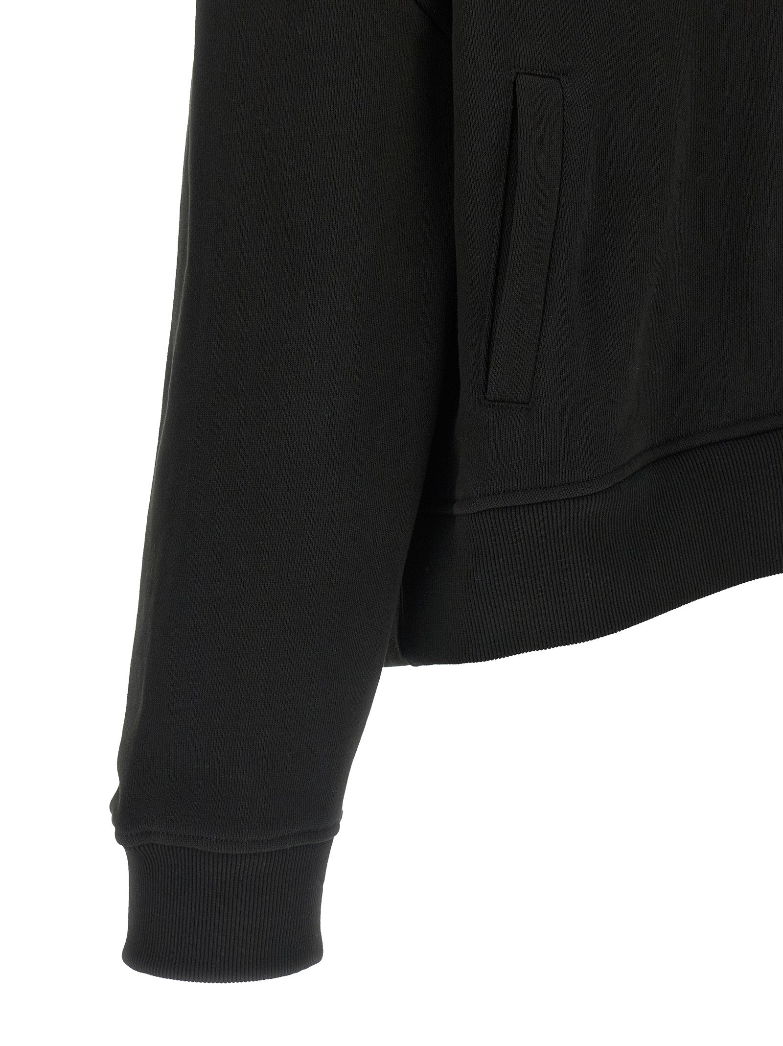Entire Studios Black Cotton Men's Sweatshirt
