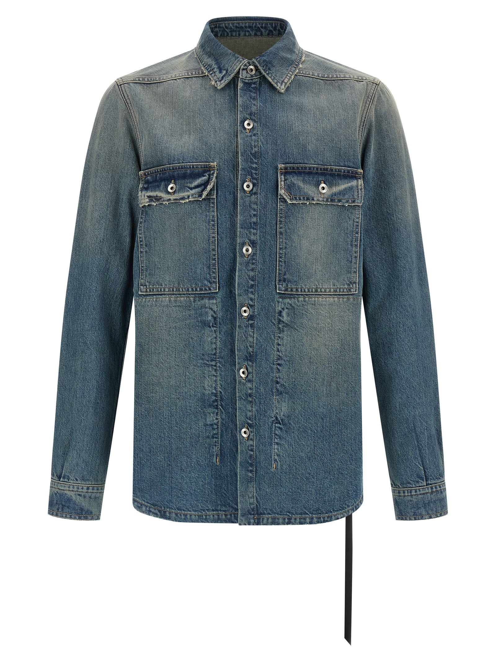 DRKSHDW Blue Cotton Denim Men's Jacket