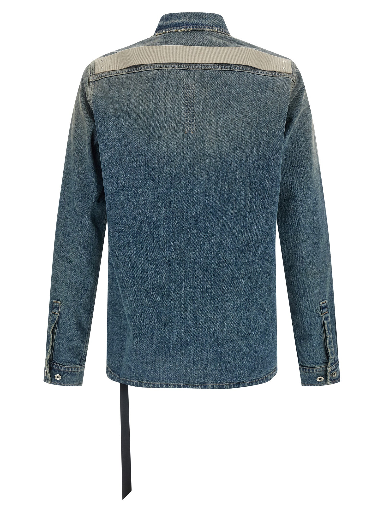 DRKSHDW Blue Cotton Denim Men's Jacket