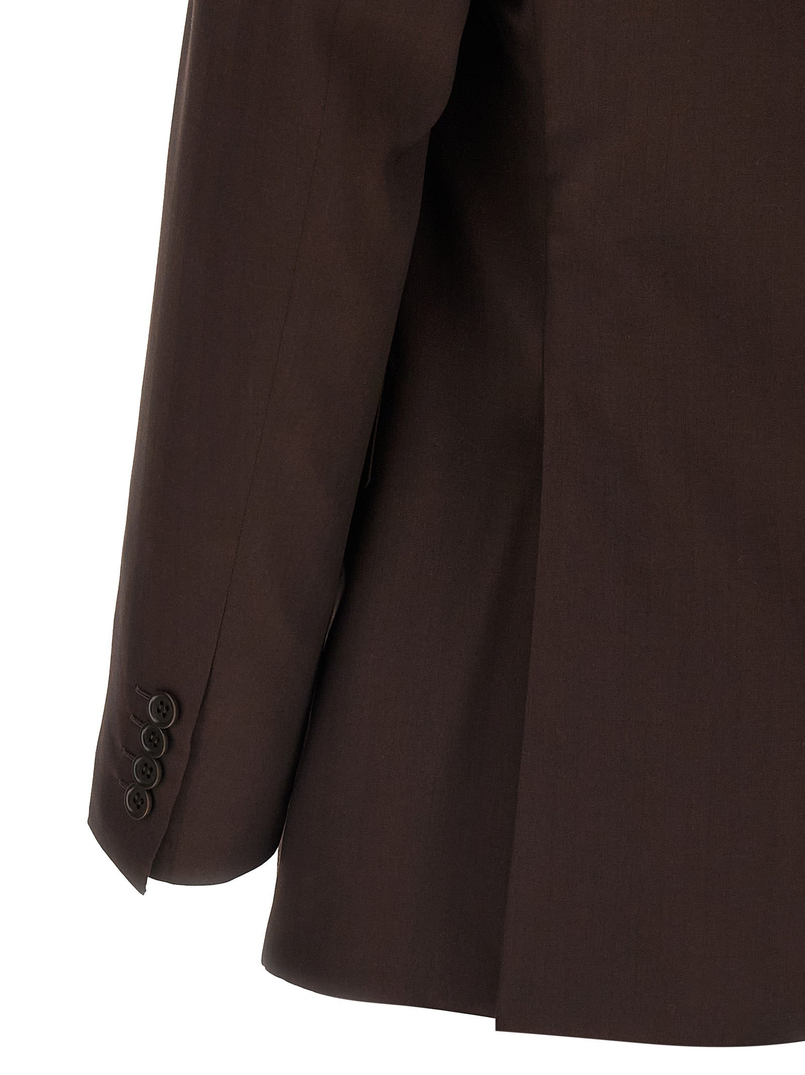 Brioni Brown Wool Two-Piece Men's Suit
