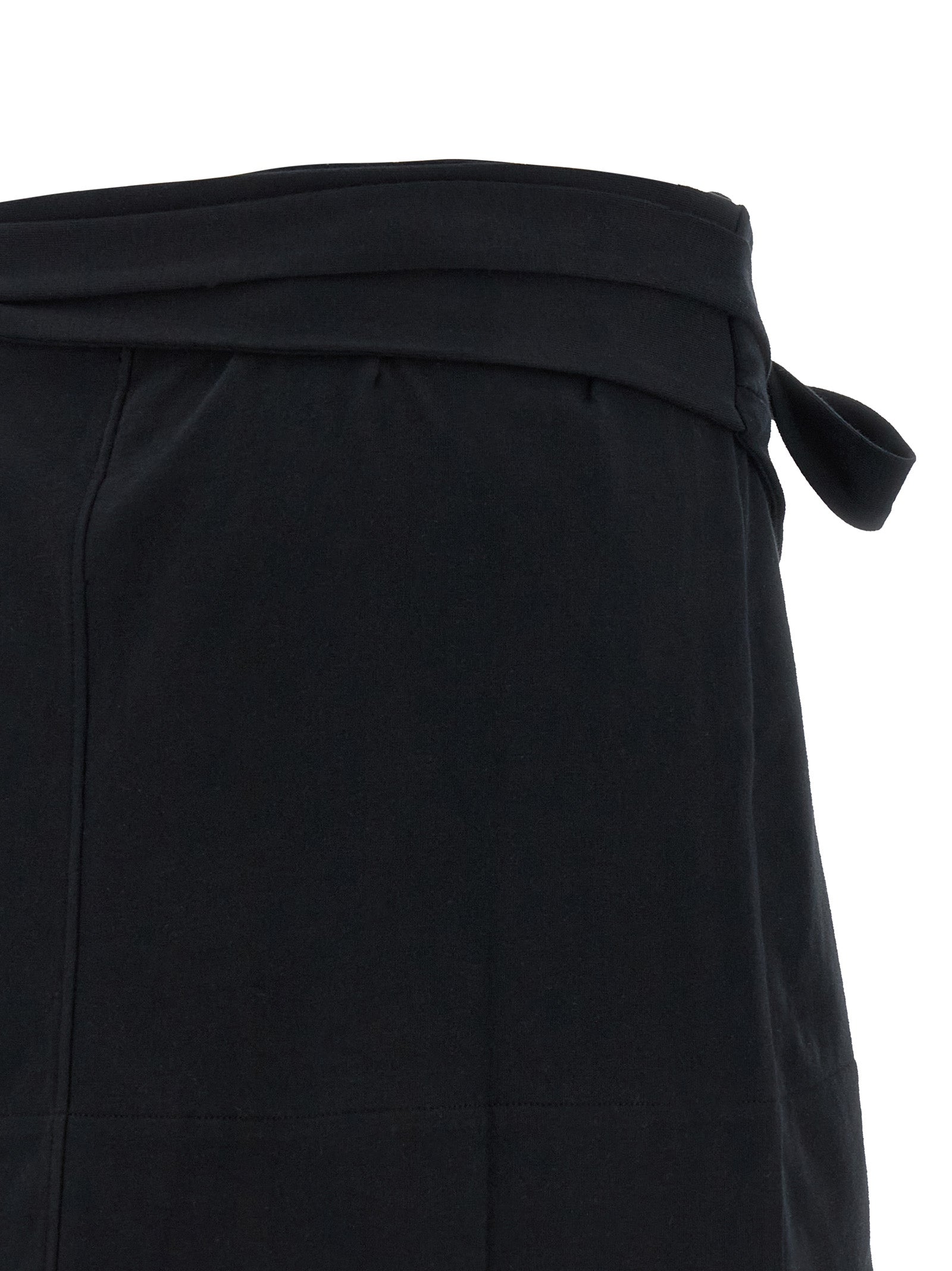 Isabel Marant Black Cotton Long Women's Skirt
