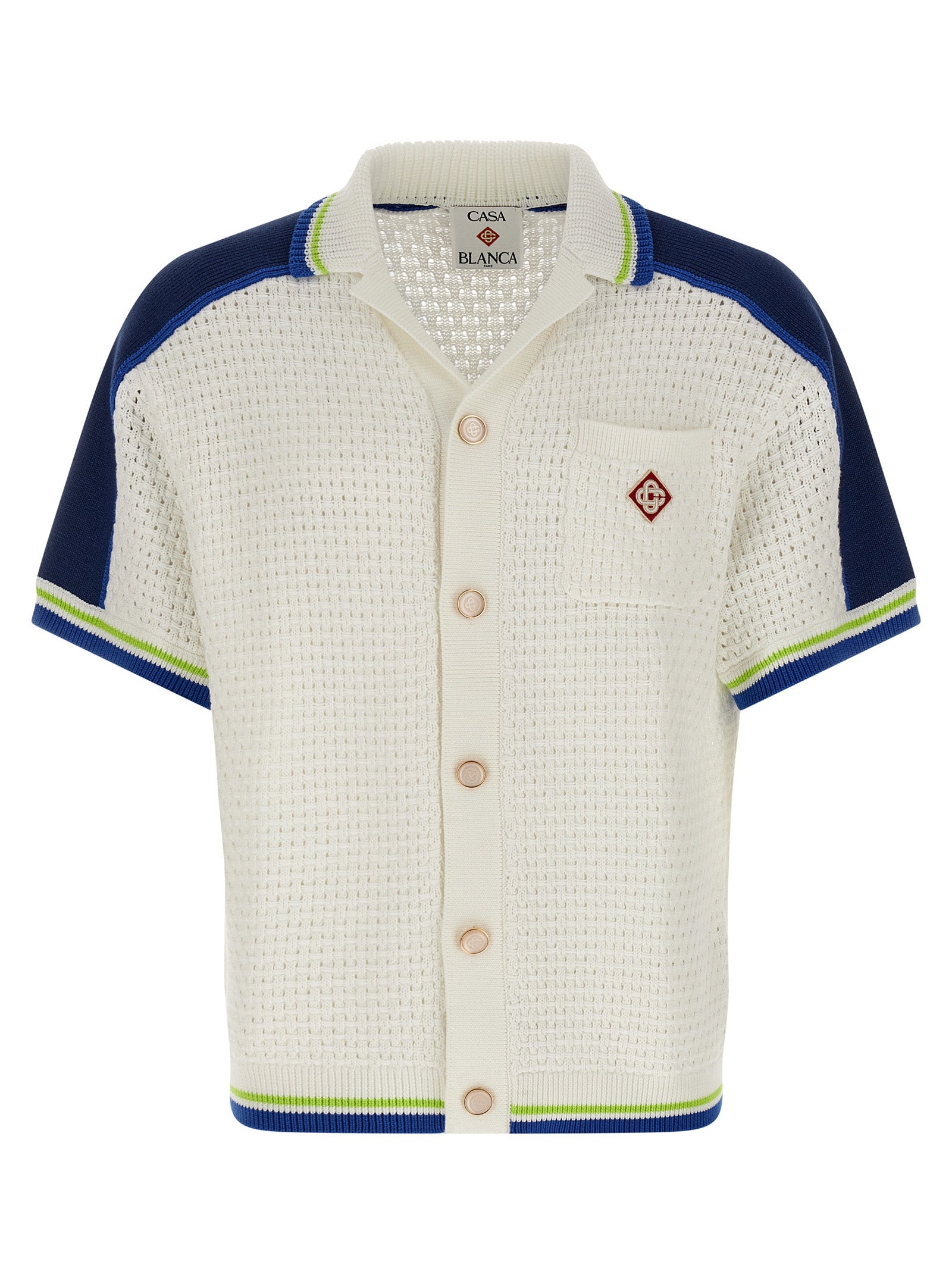 Casablanca White Cotton Men's Blouse