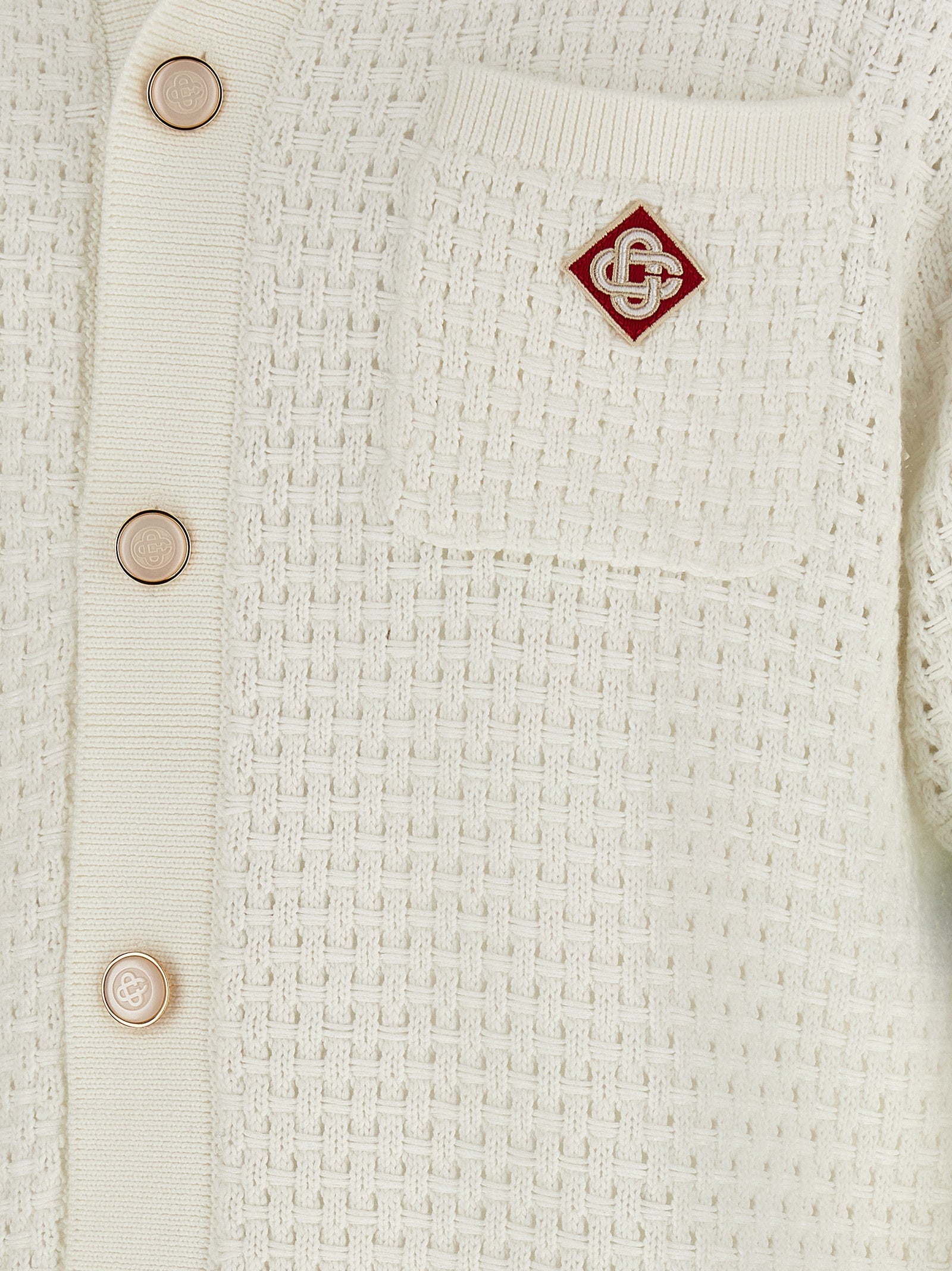Casablanca White Cotton Men's Blouse