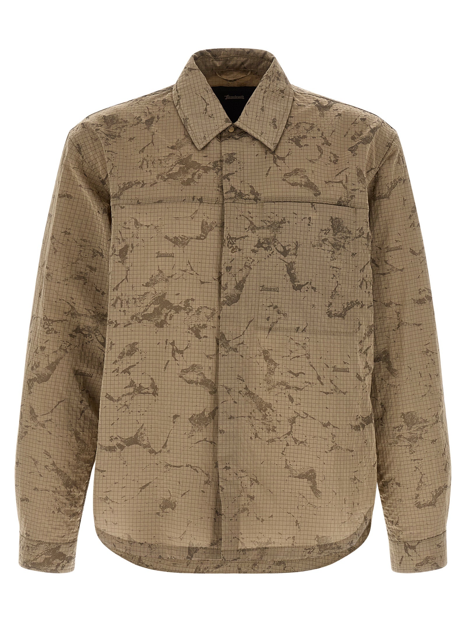 LAMINAR Beige Polyamide Men's Blouse