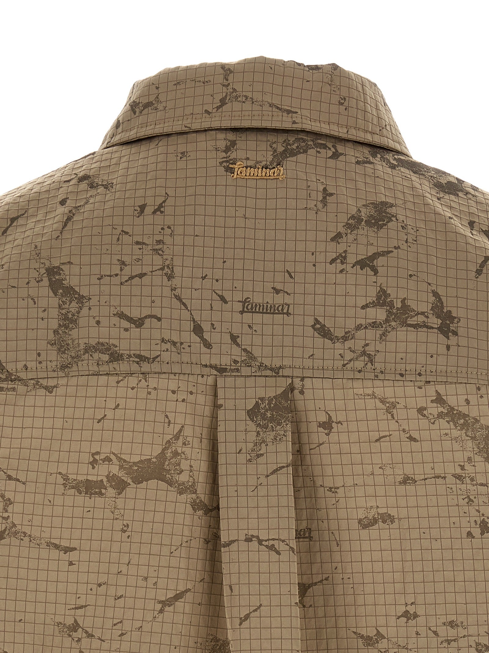 LAMINAR Beige Polyamide Men's Blouse